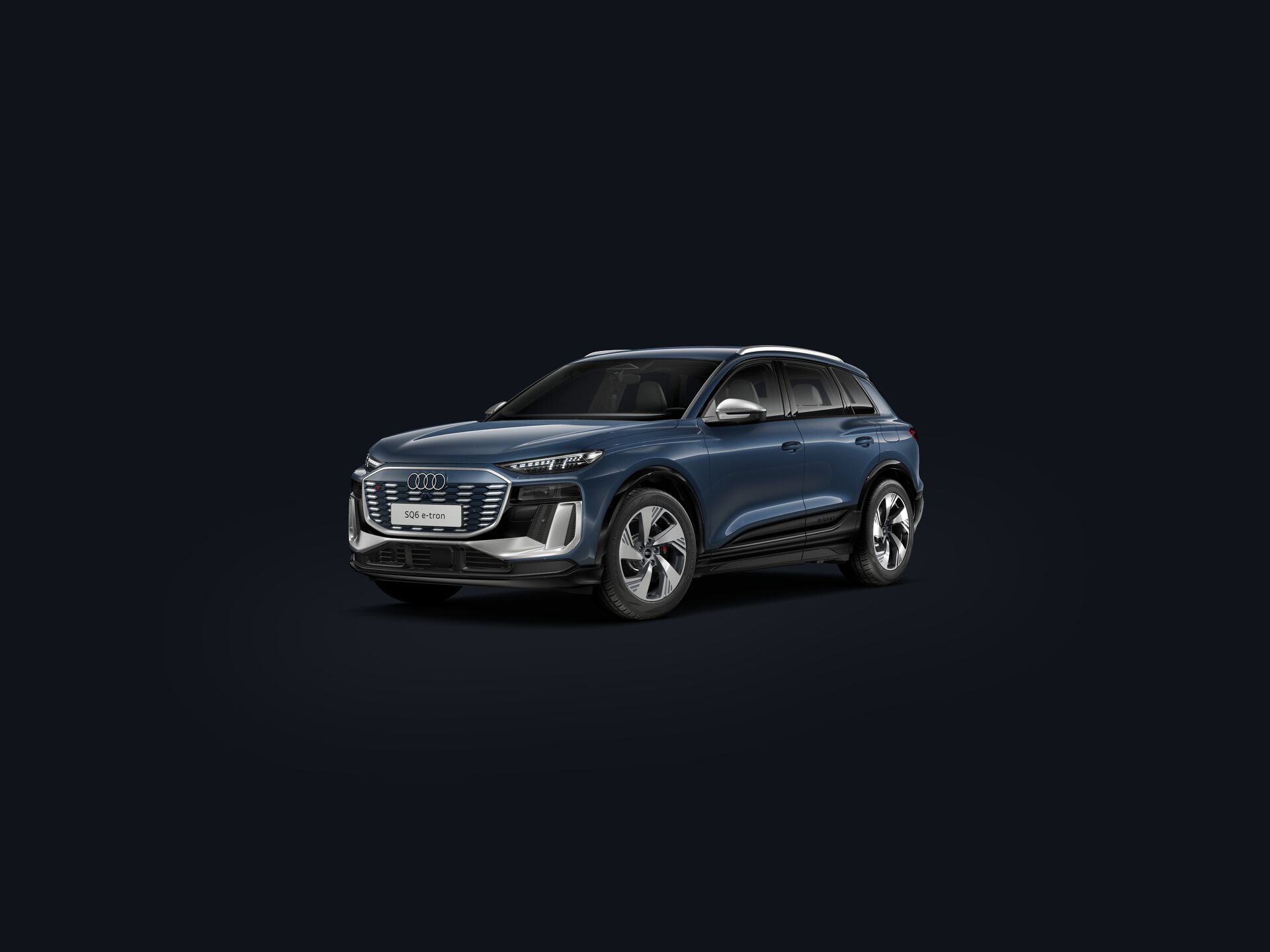 SQ6 e-tron 3/4 front