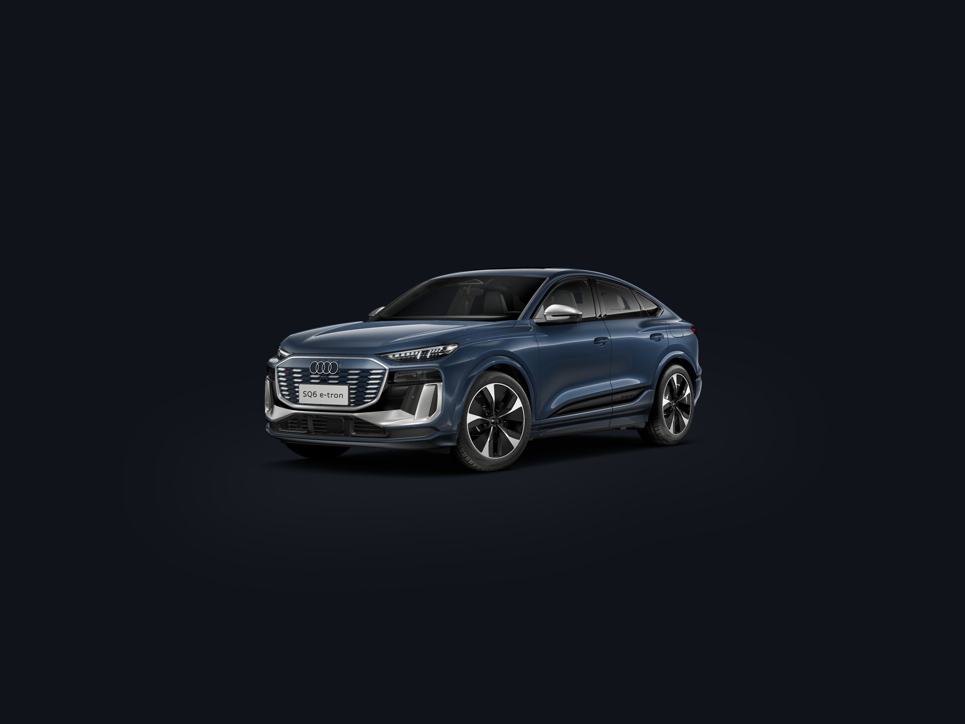 SQ6 Sportback e-tron 3/4 front