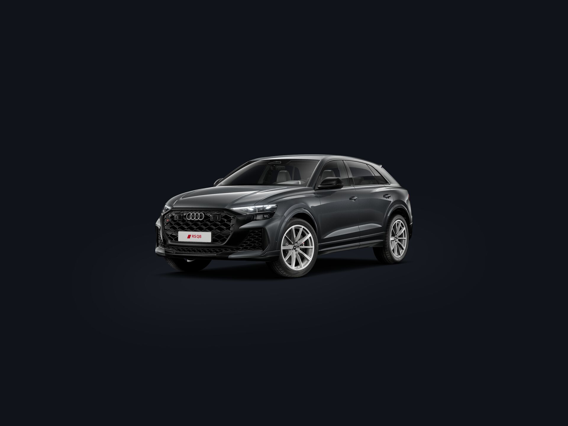 RS Q8 SUV 3/4 front