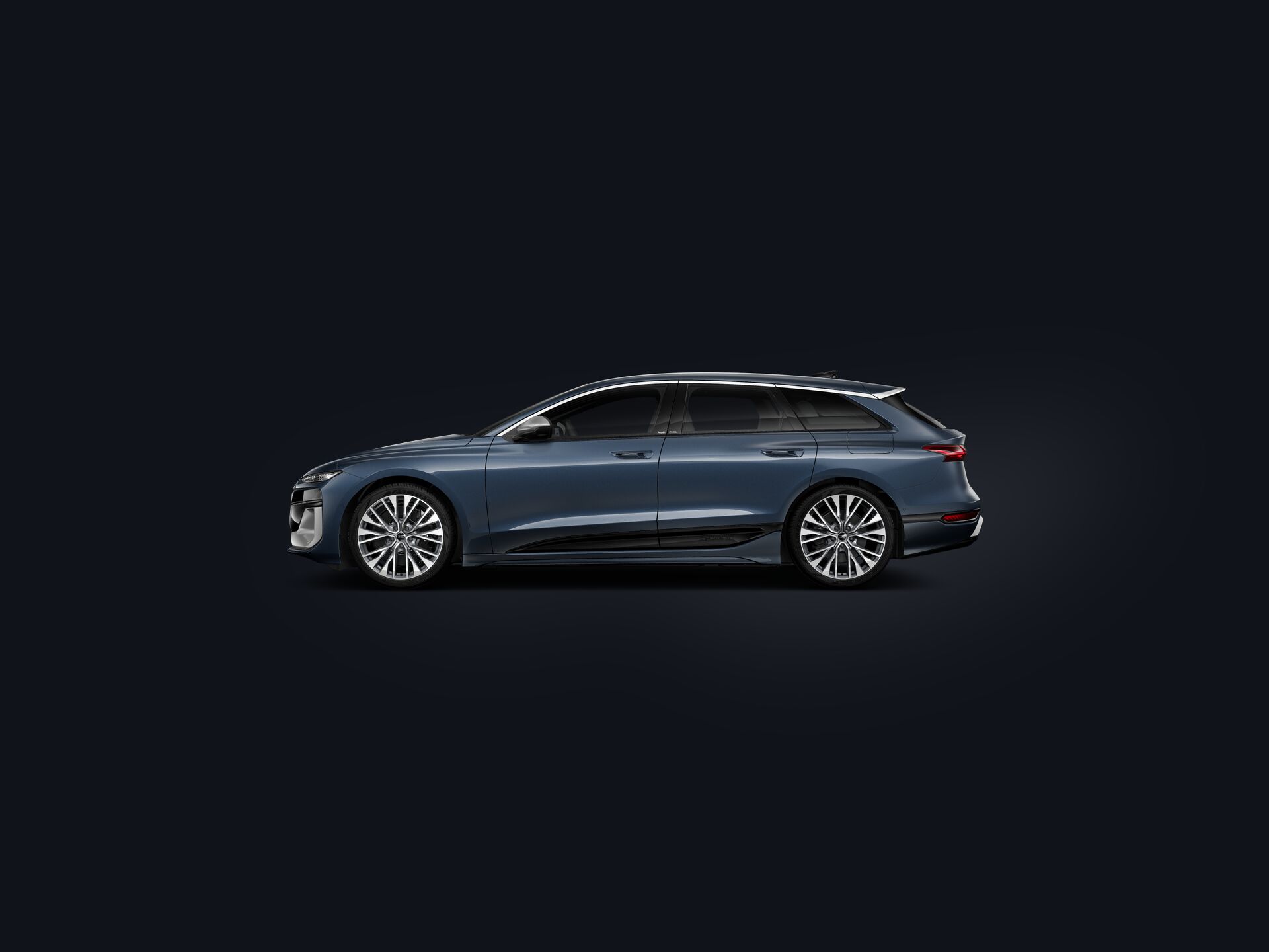 S6 Avant e-tron side