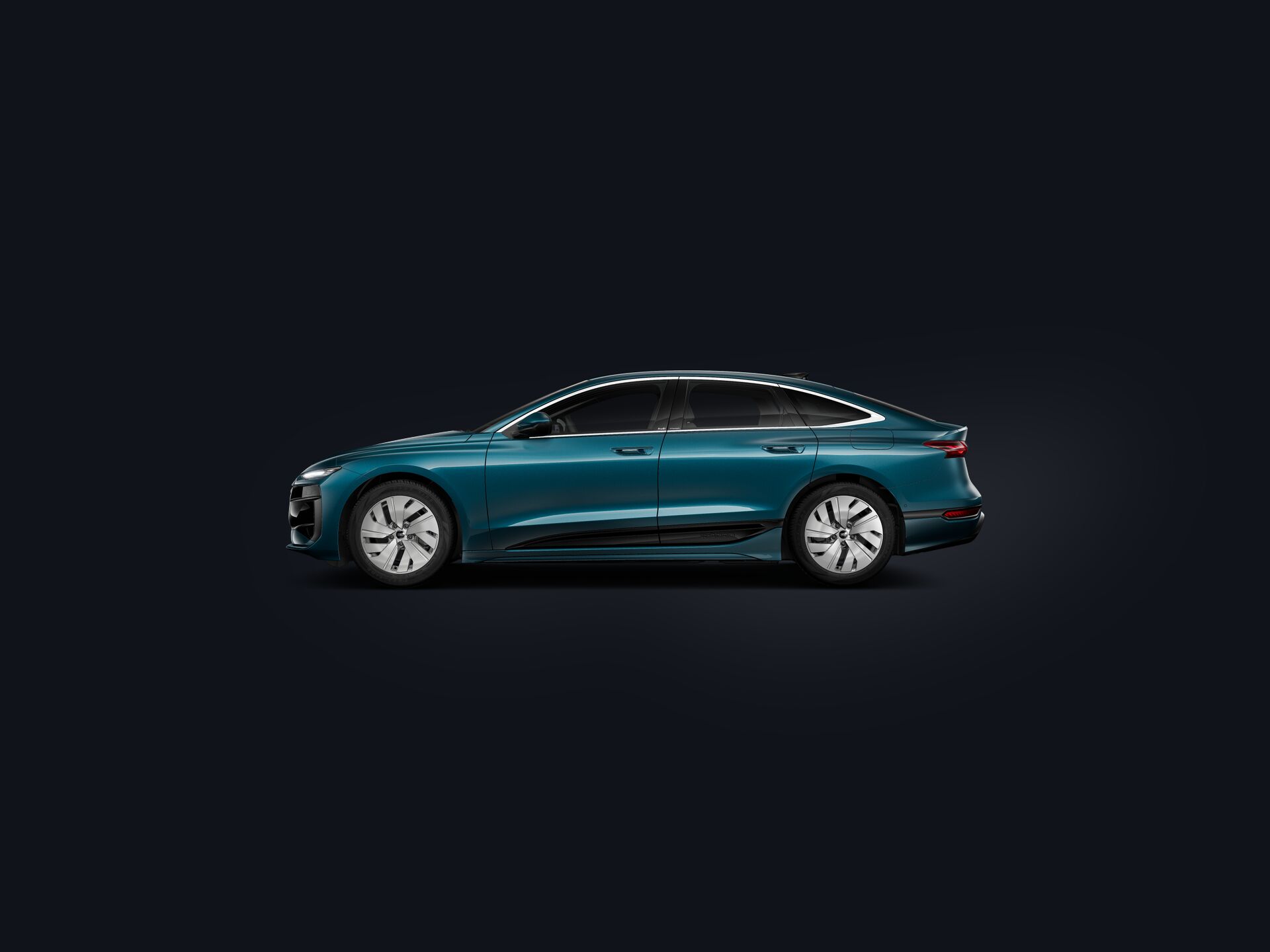 A6 Sportback e-tron side