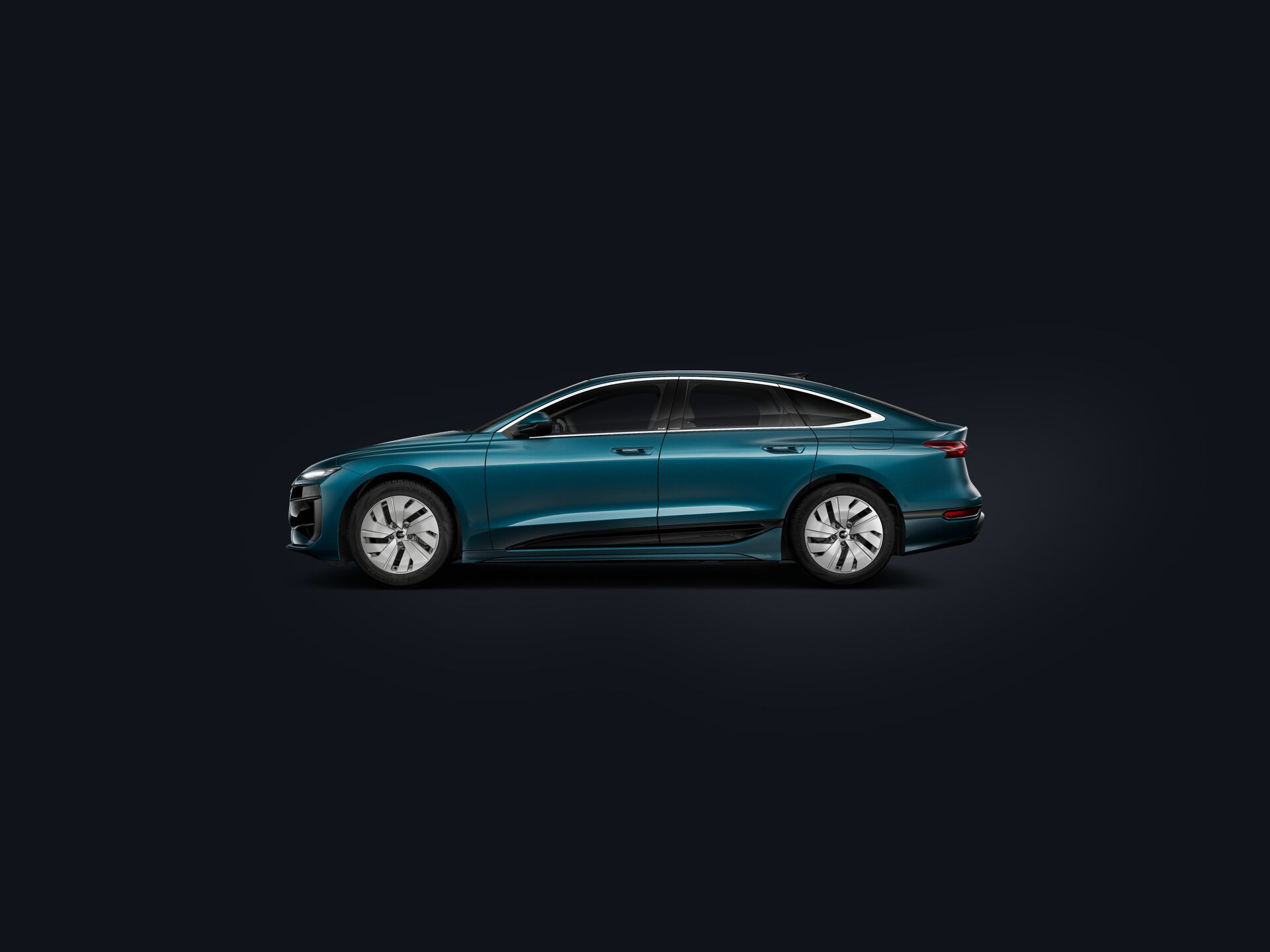 A6 Sportback e-tron side