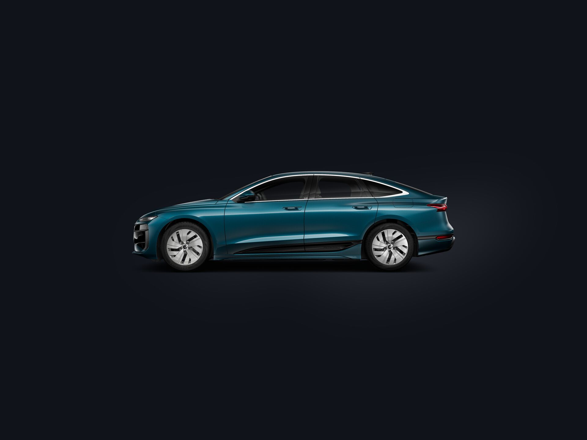 A6 Sportback e-tron side