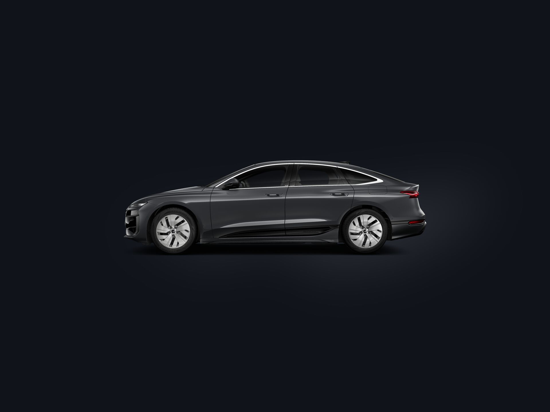 A6 Sportback e-tron side