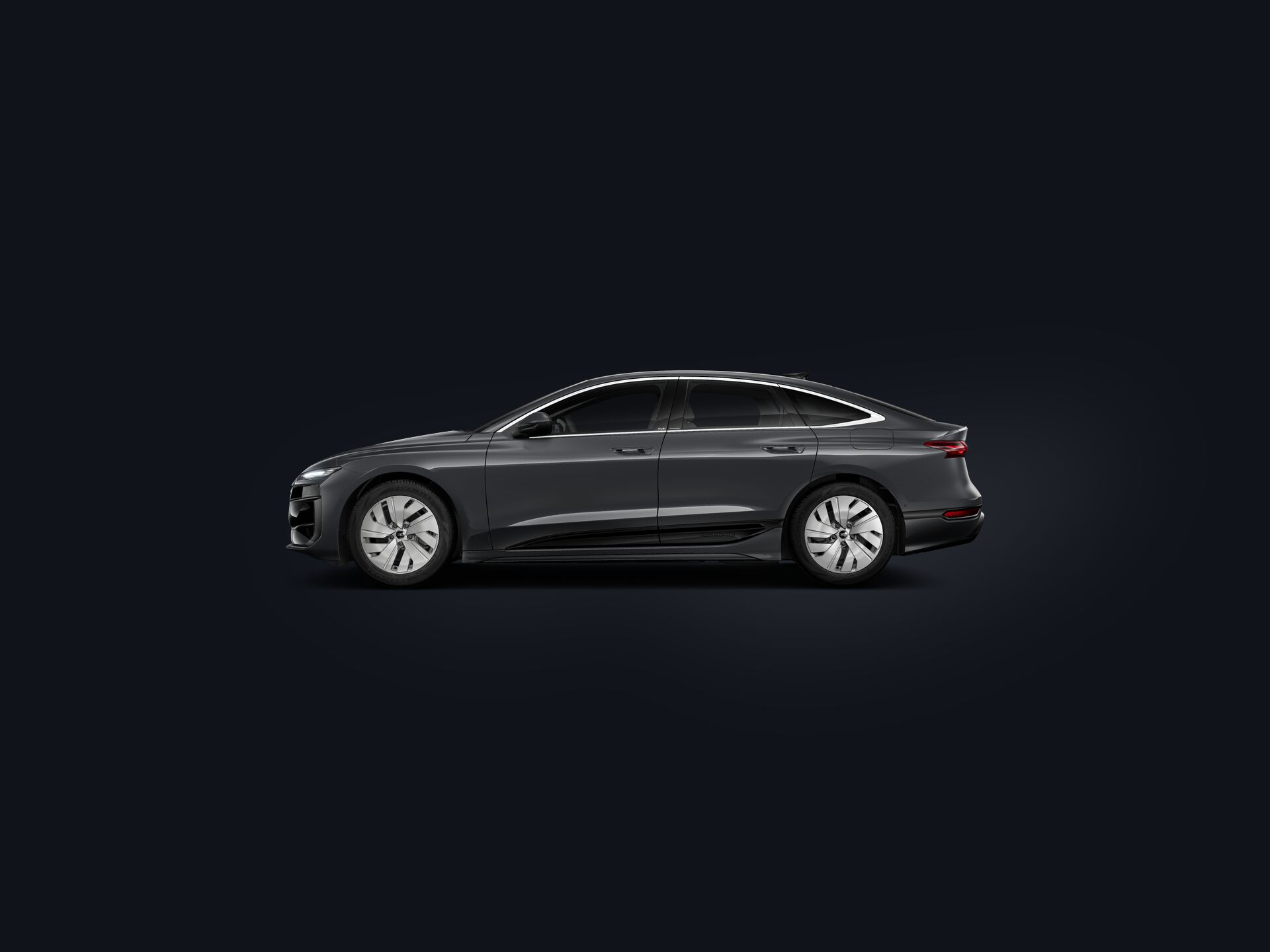 A6 Sportback e-tron side