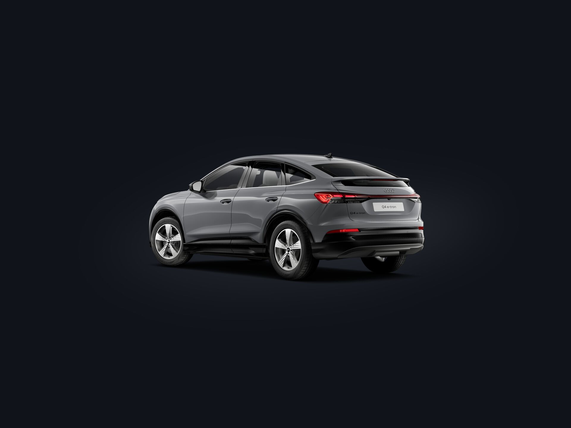 Q4 Sportback e-tron 3/4 rear