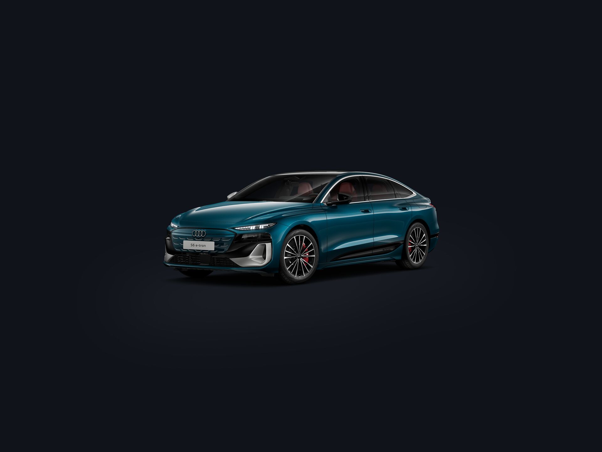 S6 Sportback e-tron 3/4 front