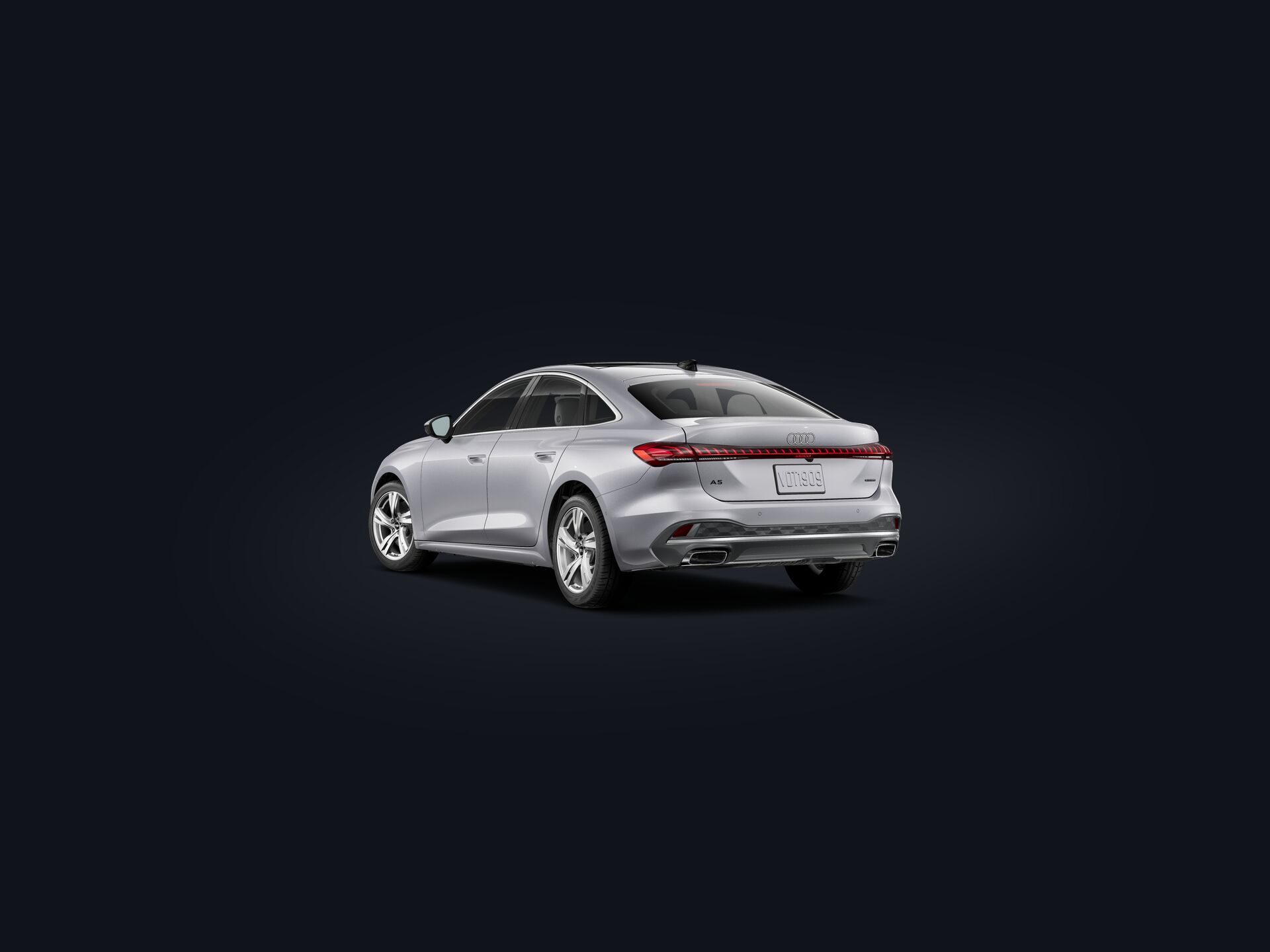2027 Audi A5 3/4 rear