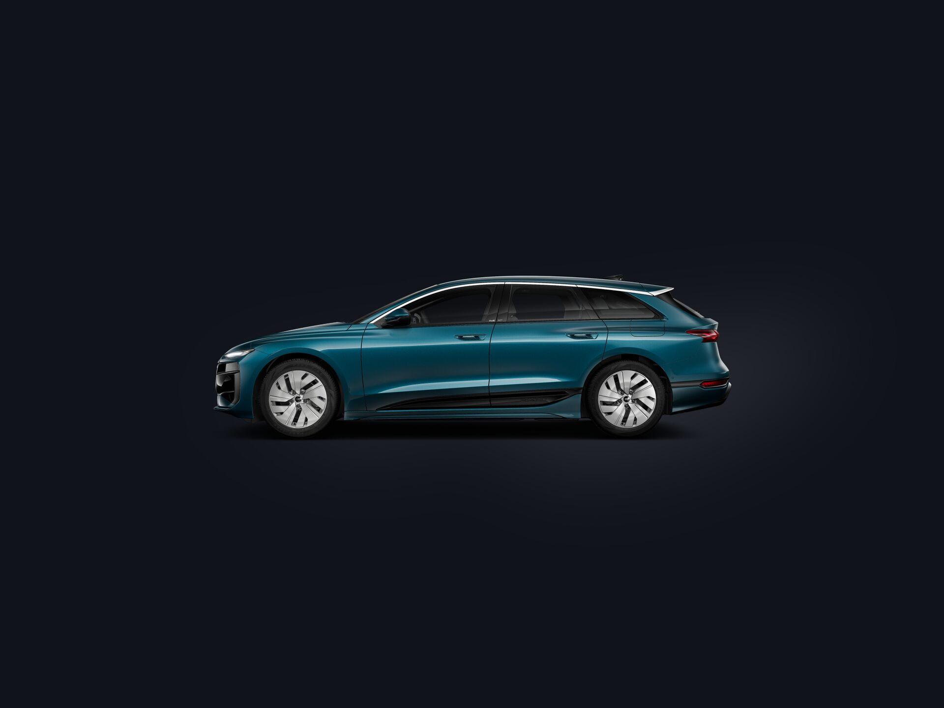 A6 Avant e-tron side