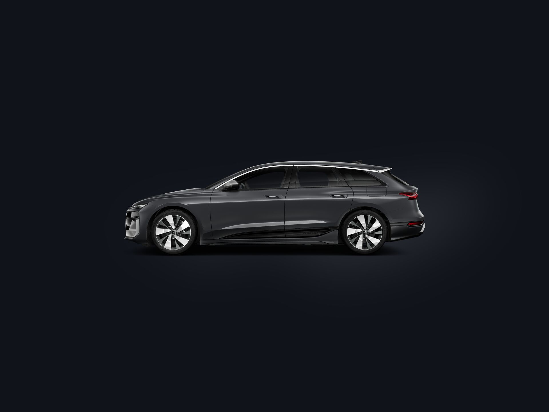 S6 Avant e-tron side