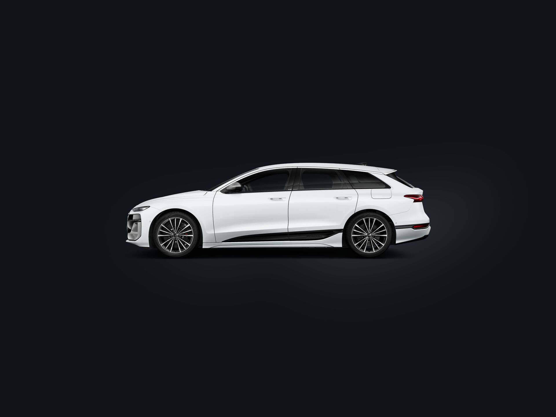 S6 Avant e-tron side
