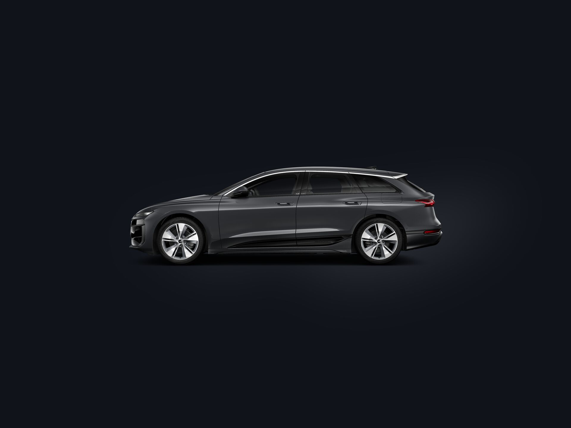 A6 Avant e-tron side