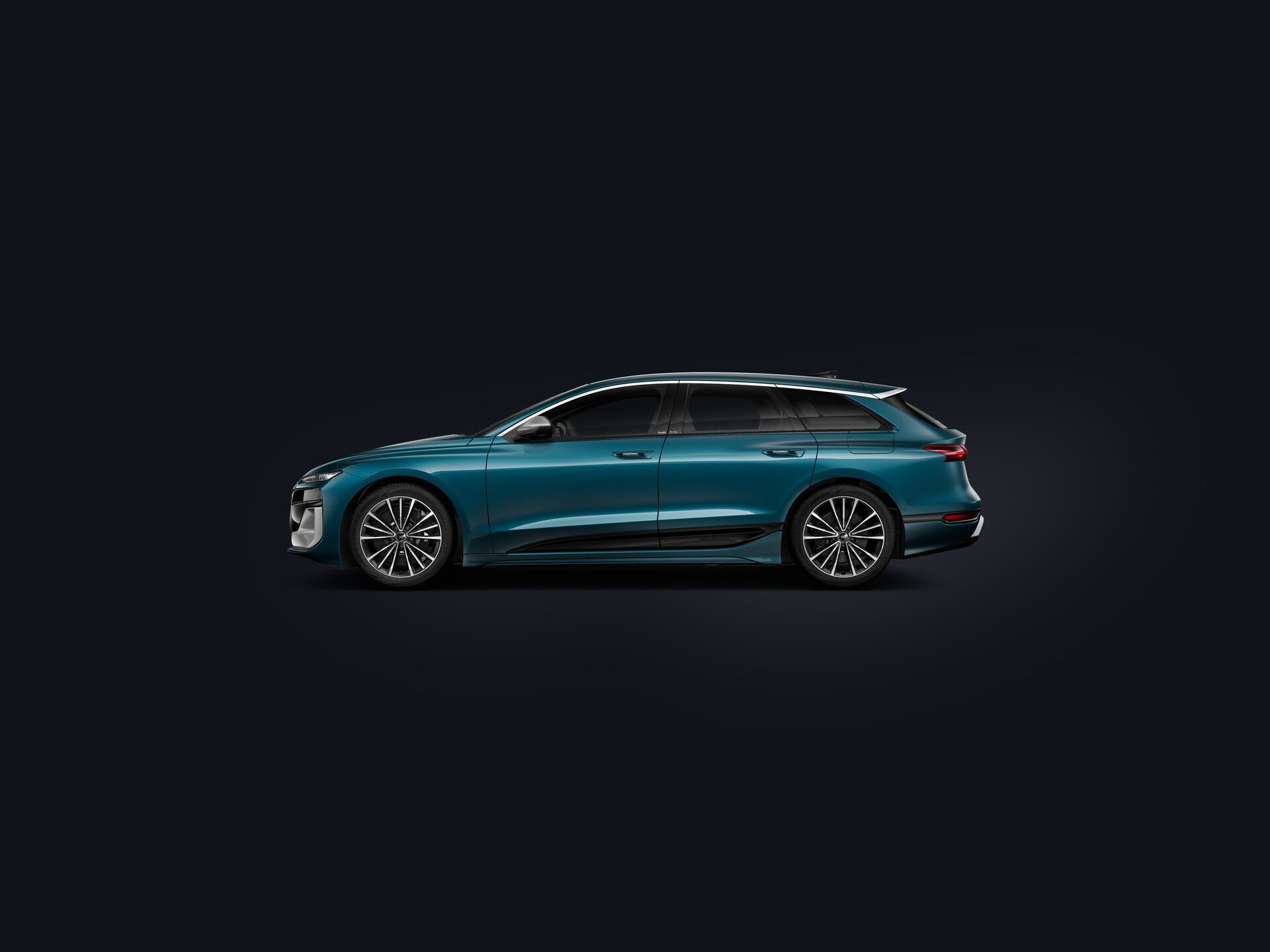 S6 Avant e-tron side