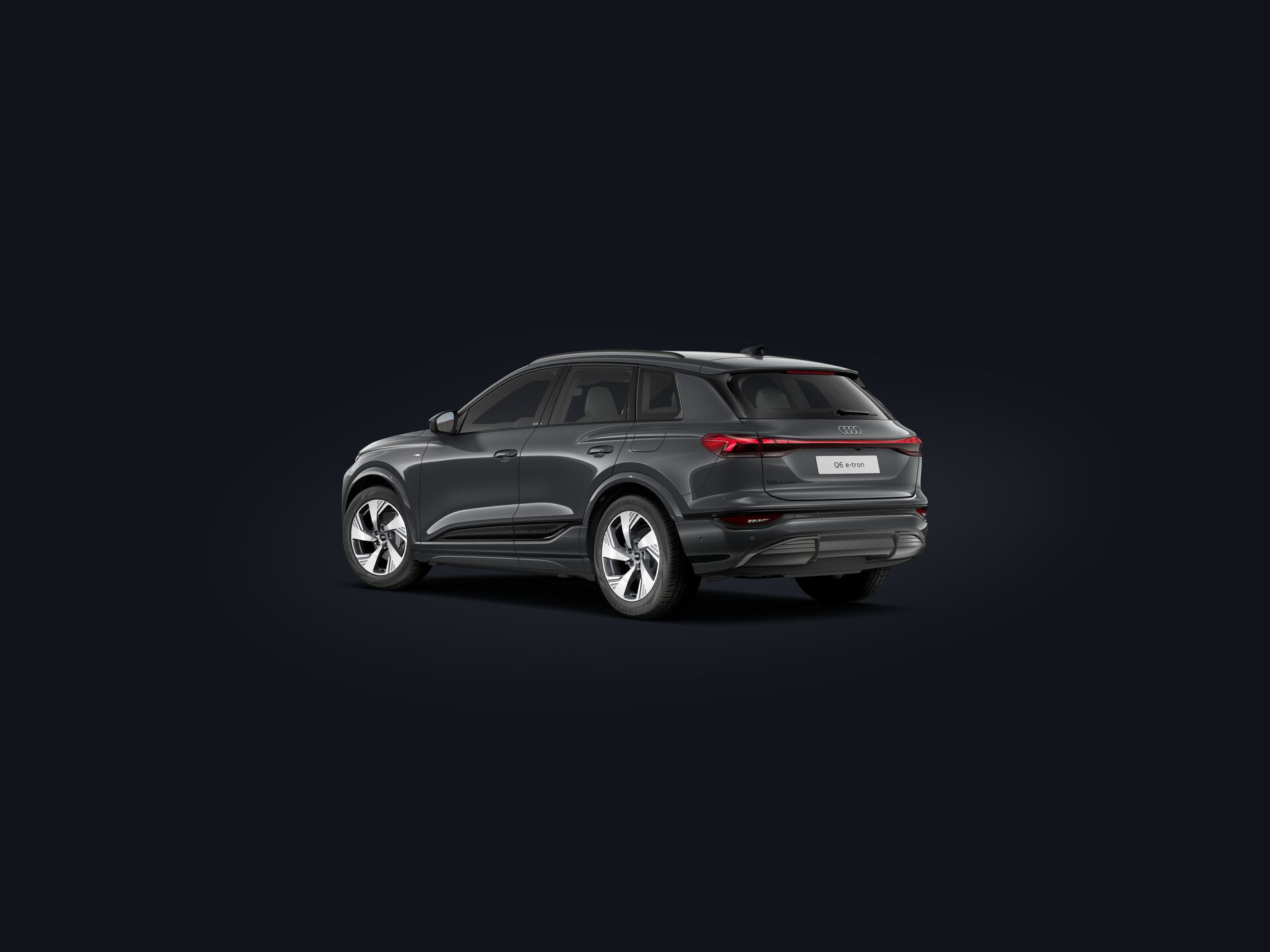 Q6 e-tron 3/4 rear