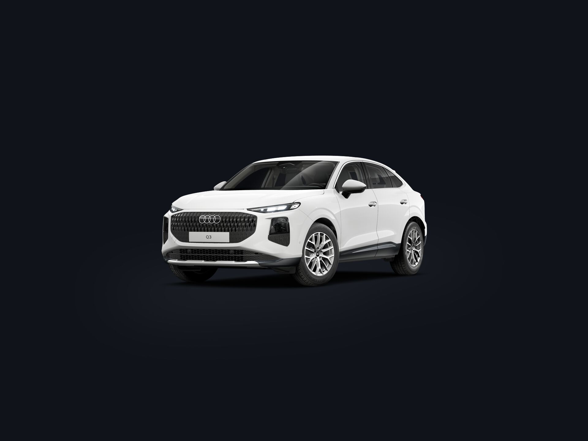 Q3 Sportback 3/4 front