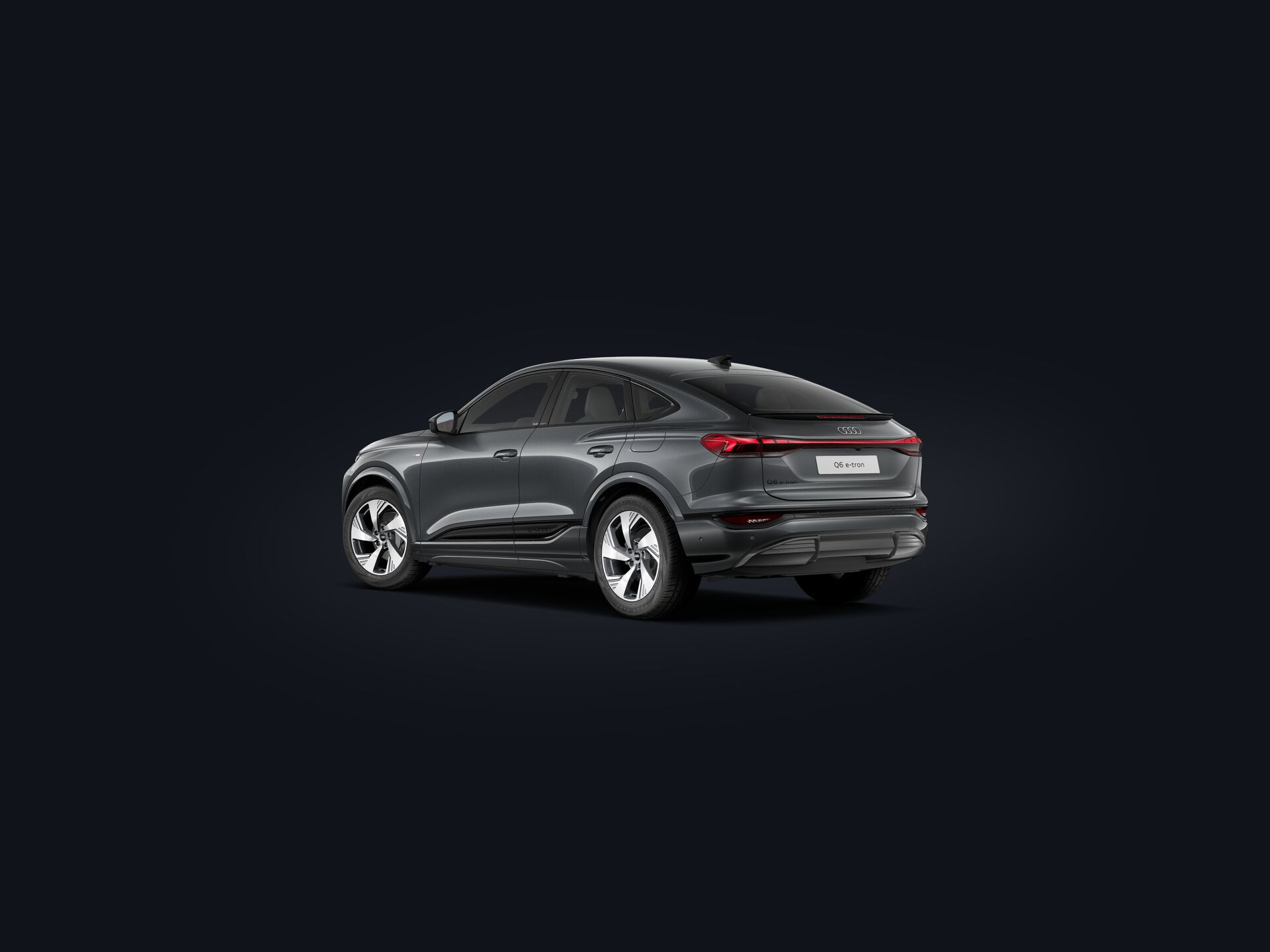 Q6 Sportback e-tron 3/4 rear