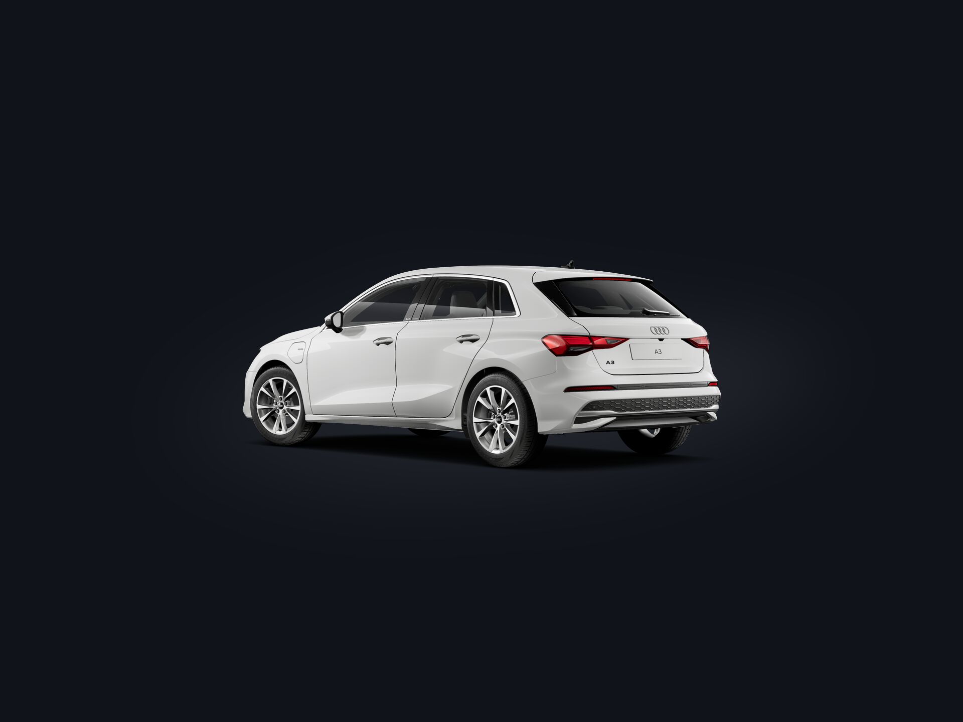 A3 Sportback e-hybrid 3/4 rear