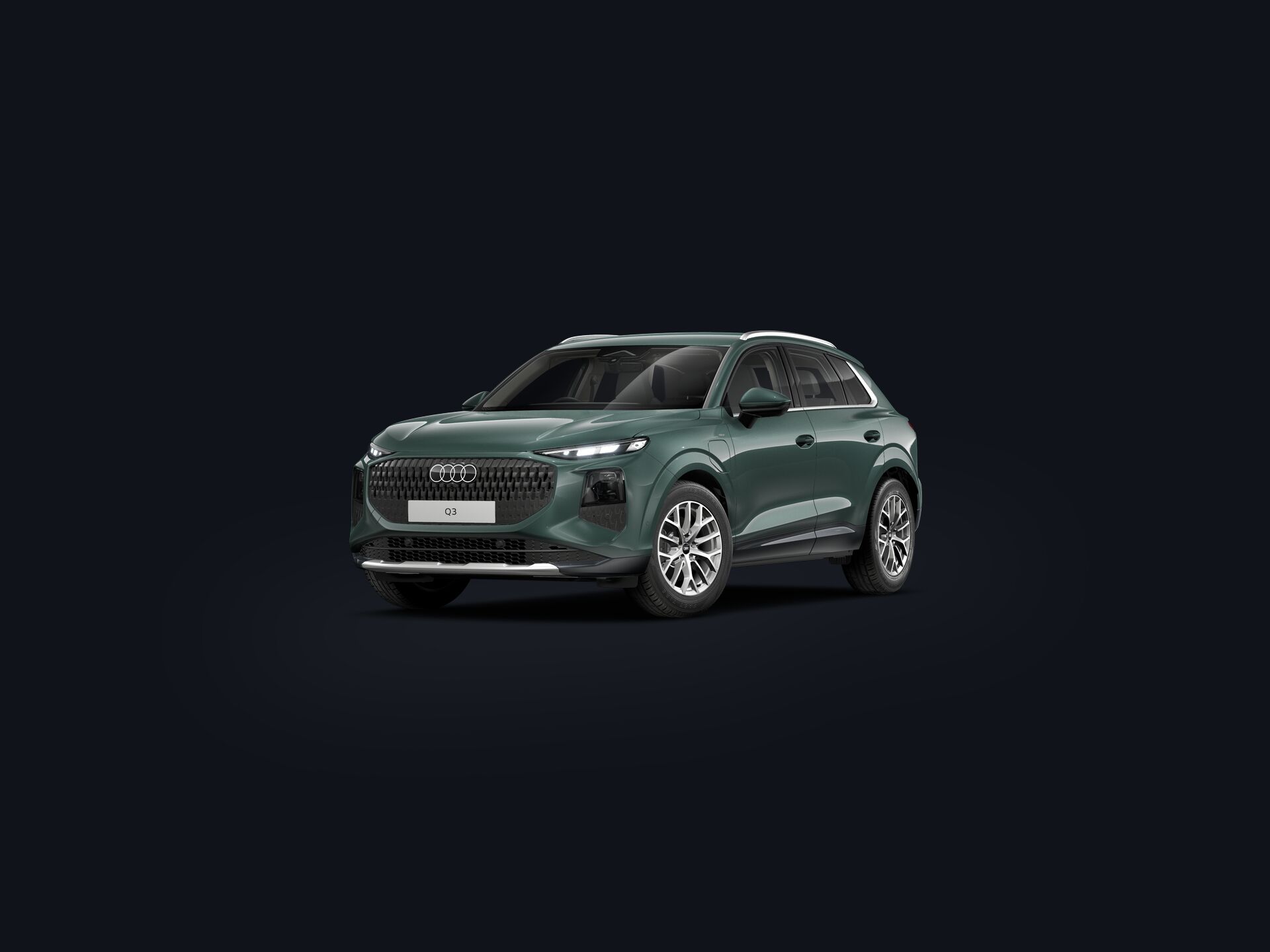 Q3 SUV e-hybrid 3/4 front