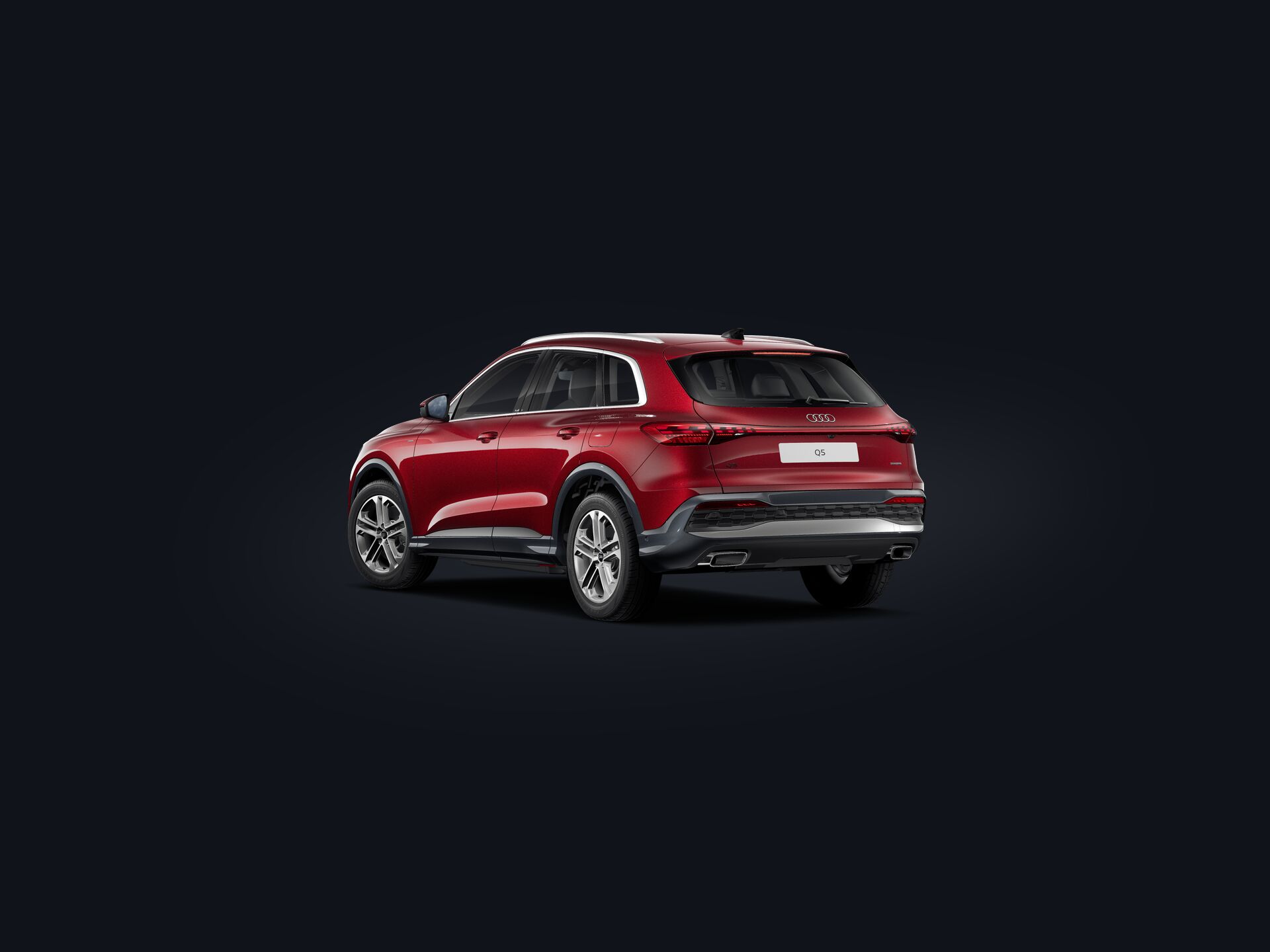Q5 SUV e-hybrid 3/4 rear