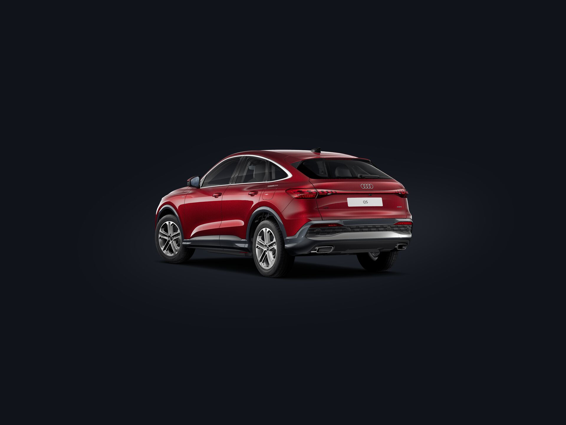Q5 Sportback e-hybrid 3/4 rear