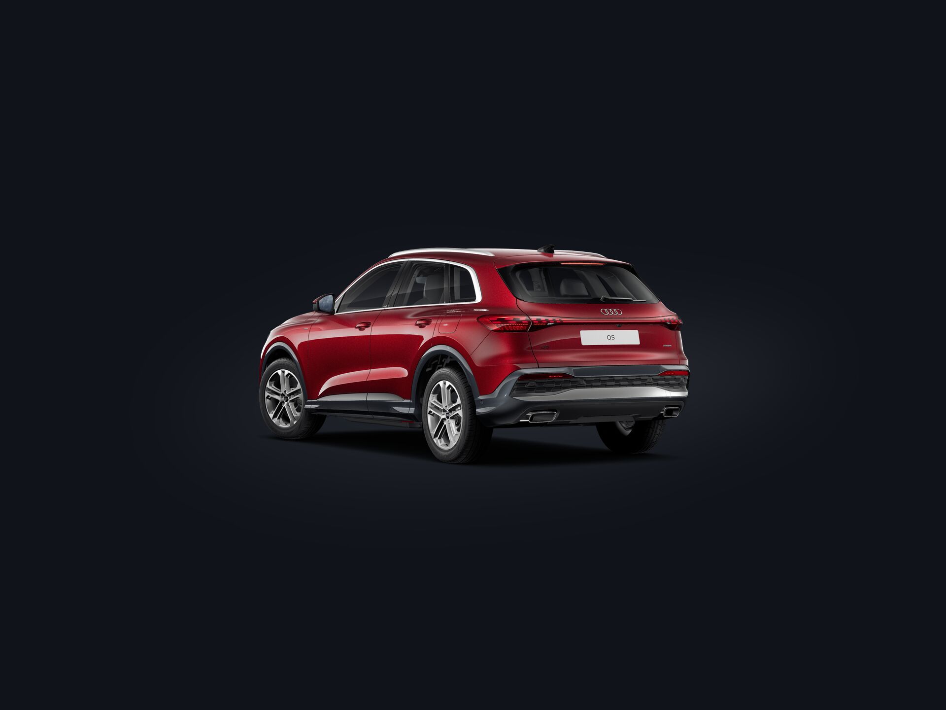 Q5 SUV e-hybrid 3/4 rear