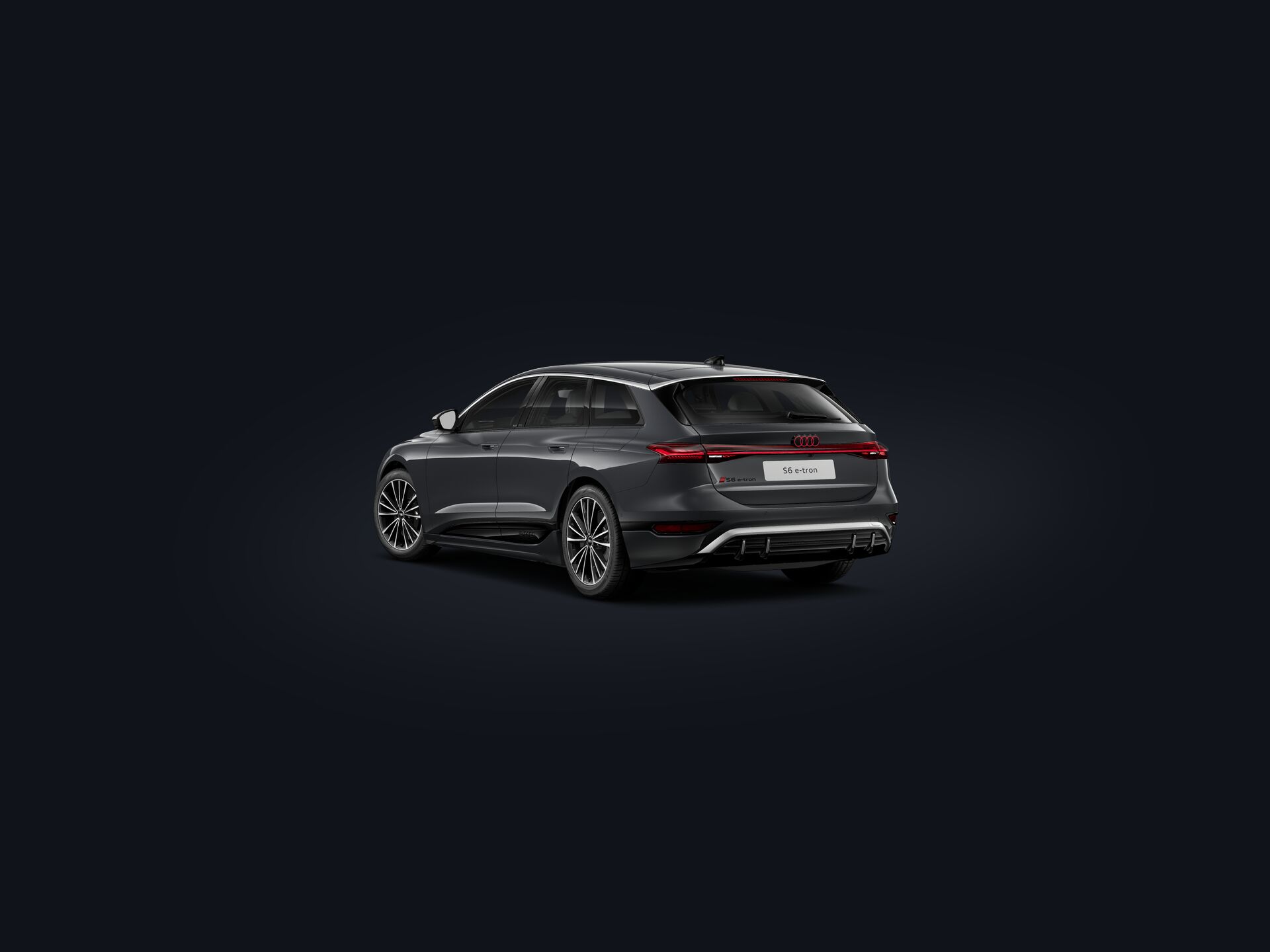 S6 Avant e-tron 3/4 rear