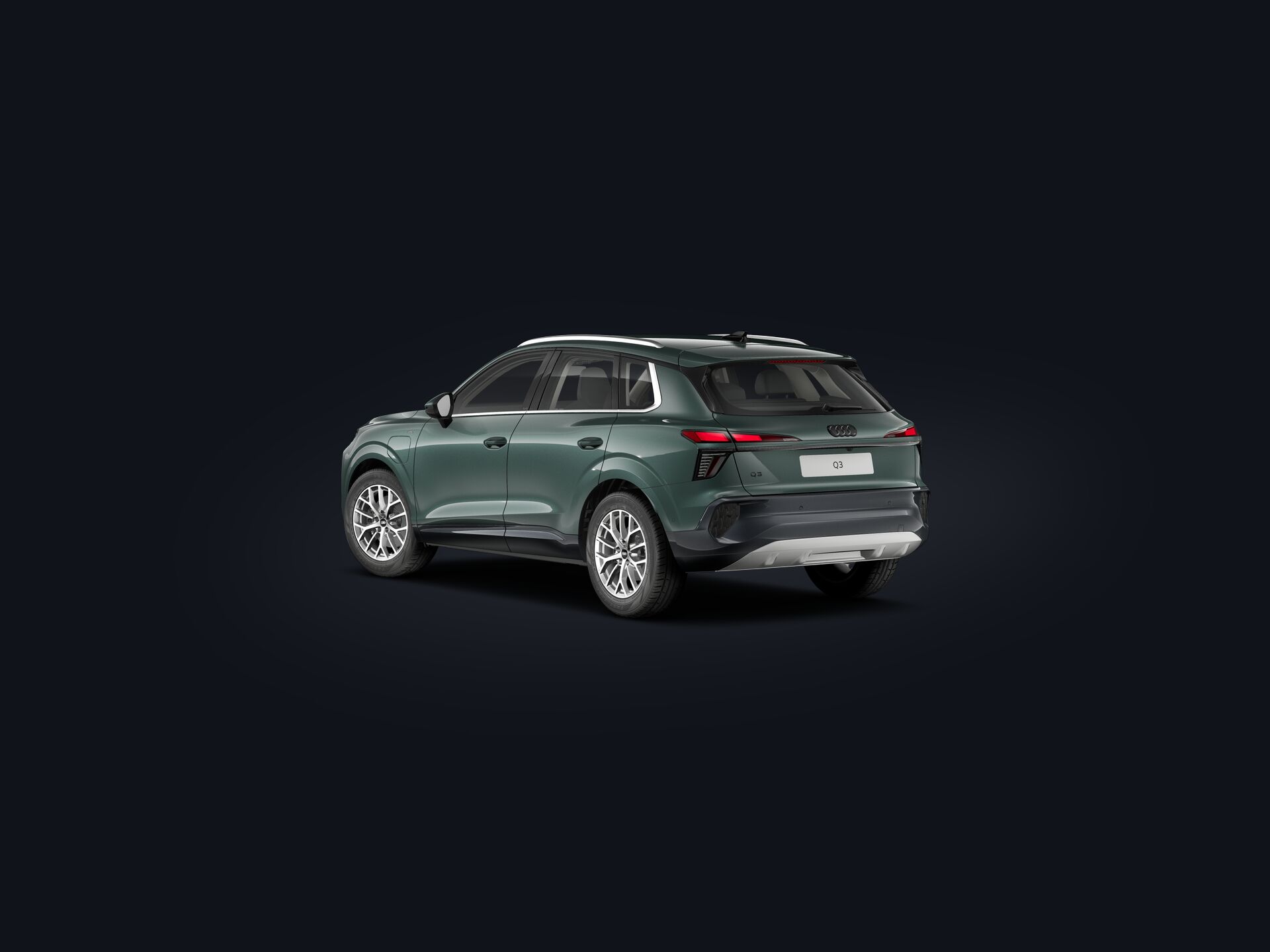 Q3 SUV e-hybrid 3/4 rear