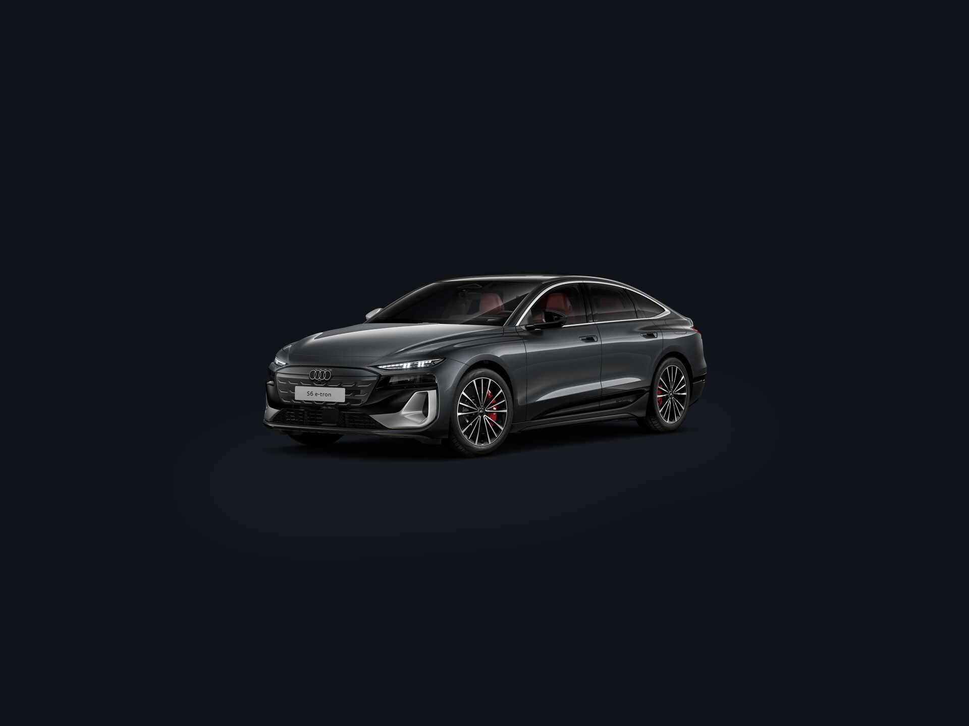 S6 Sportback e-tron 3/4 front