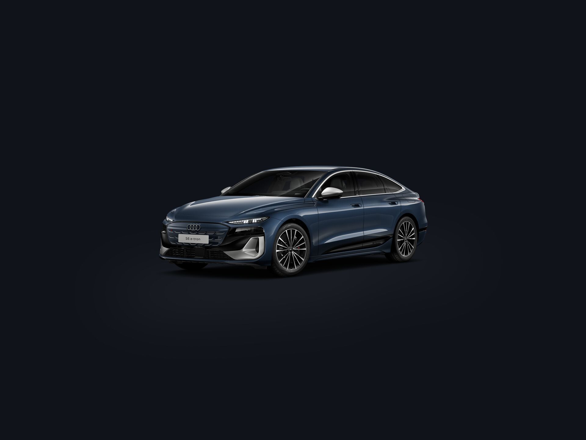 S6 Sportback e-tron 3/4 front