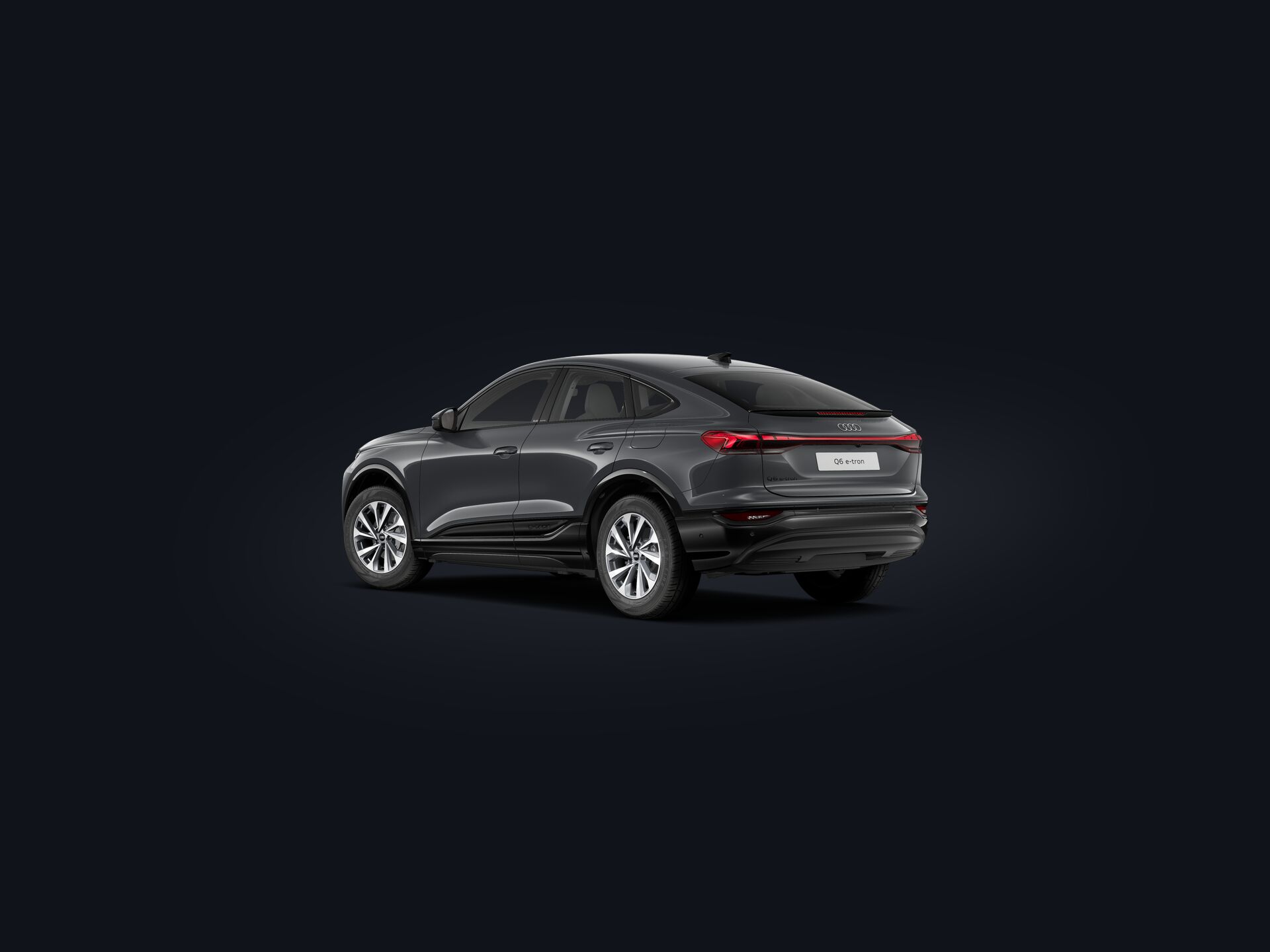 Q6 Sportback e-tron 3/4 rear