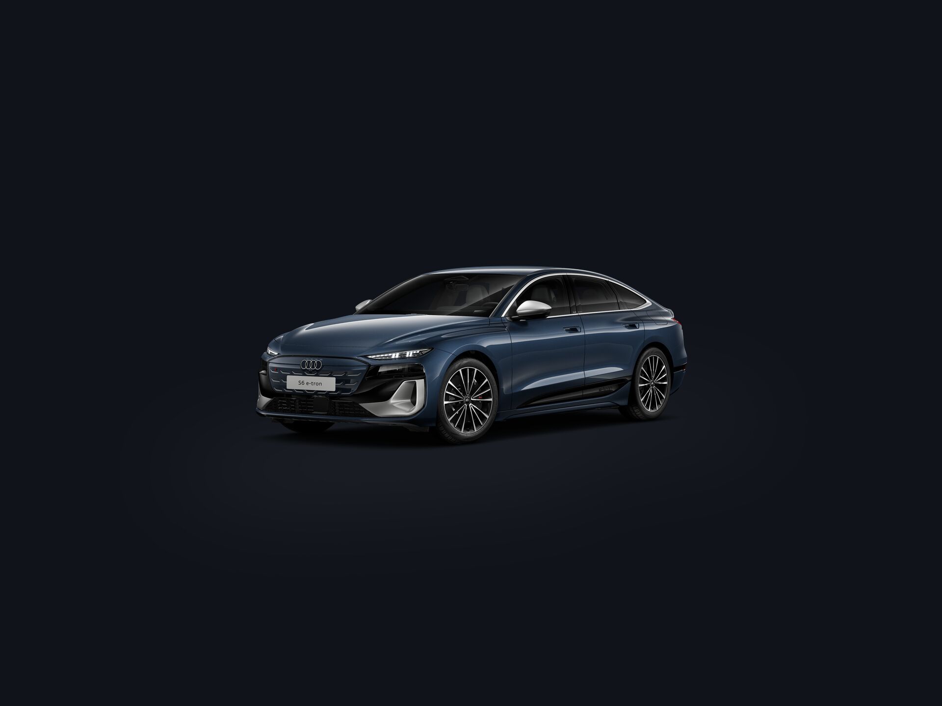 S6 Sportback e-tron 3/4 front