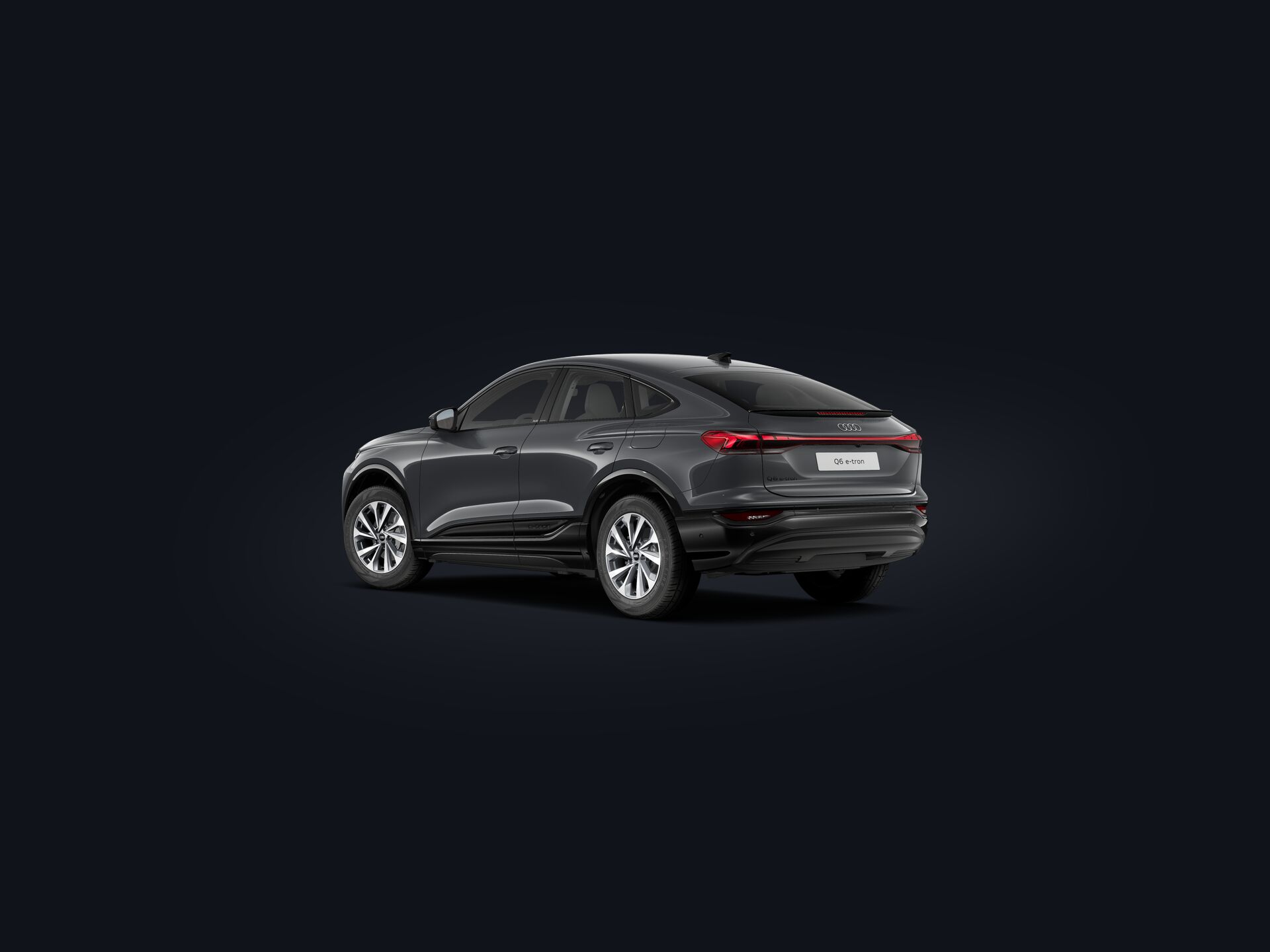 Q6 Sportback e-tron 3/4 rear