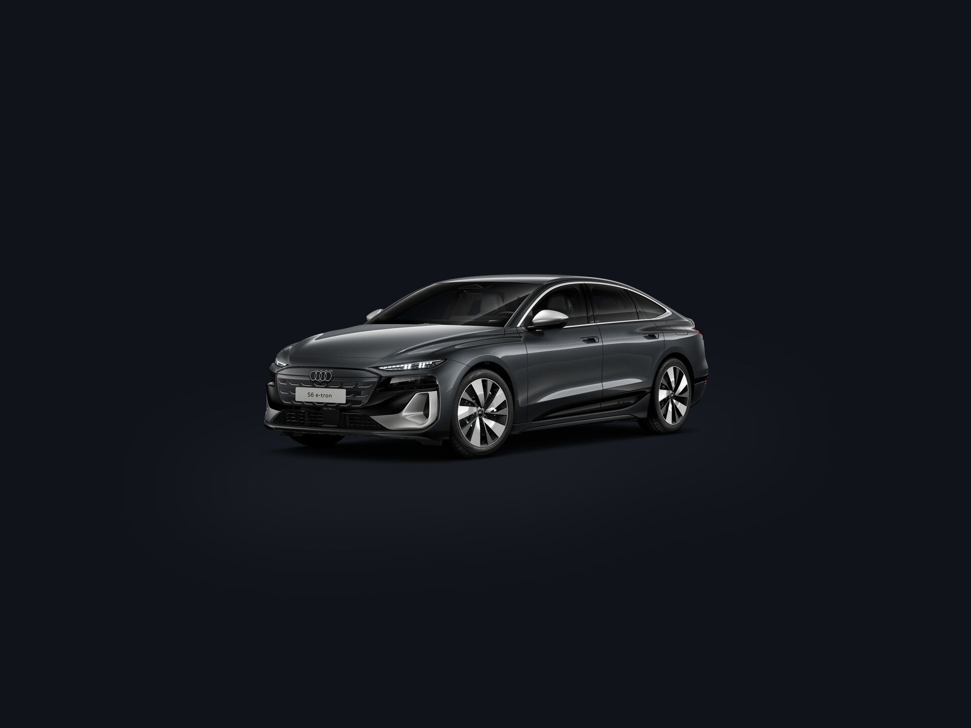 S6 Sportback e-tron 3/4 front