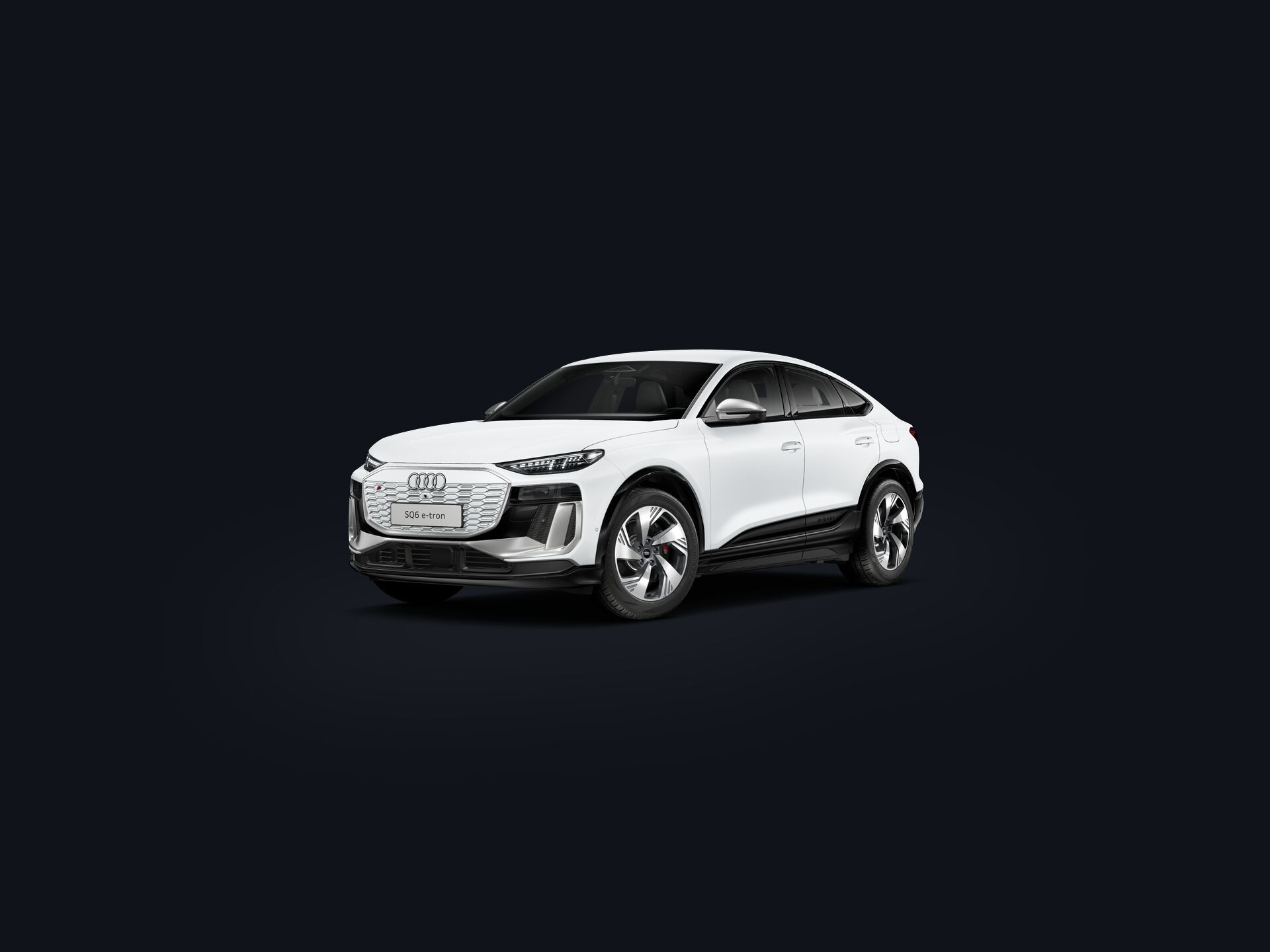 SQ6 Sportback e-tron 3/4 front