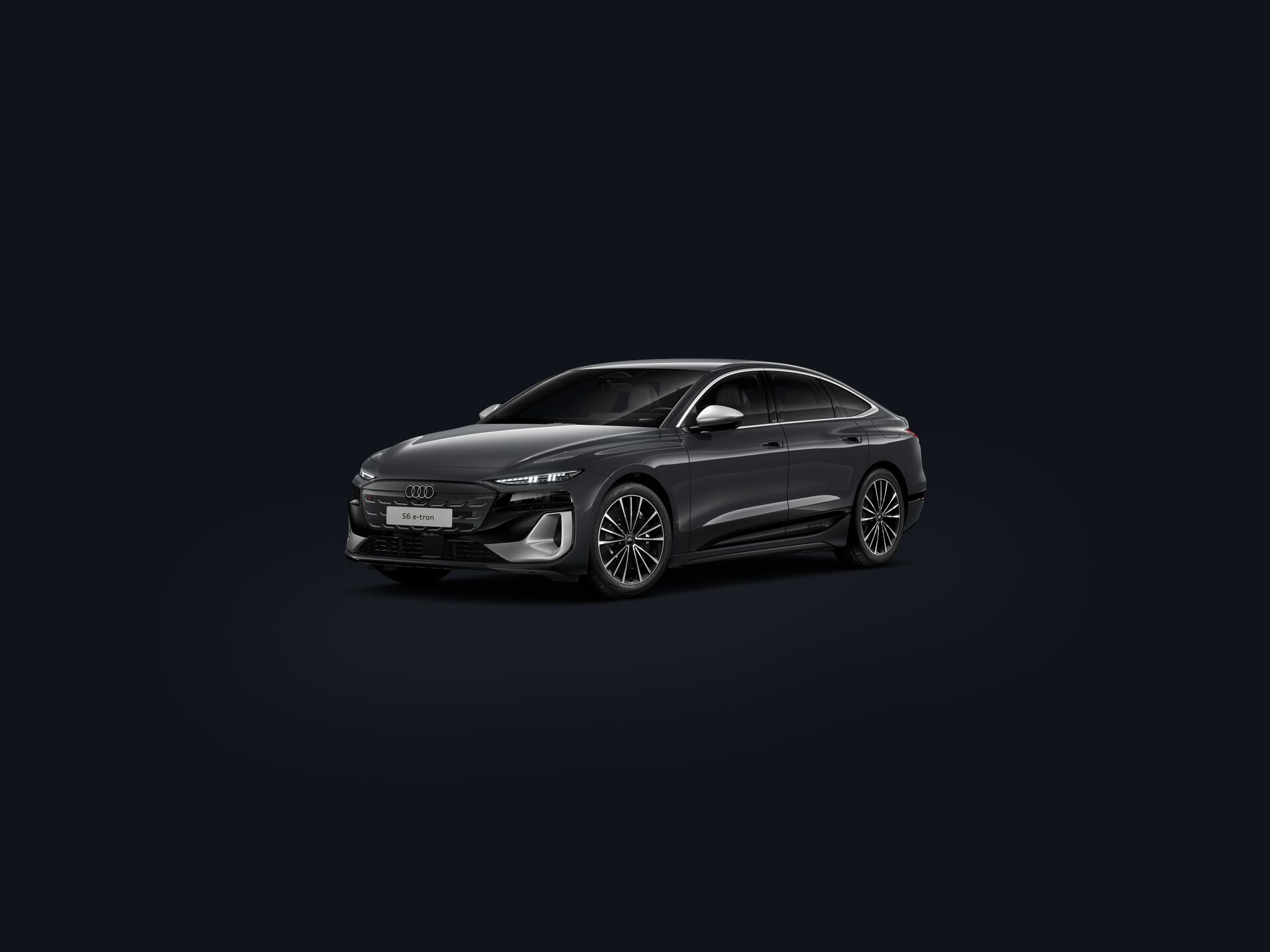 S6 Sportback e-tron 3/4 front