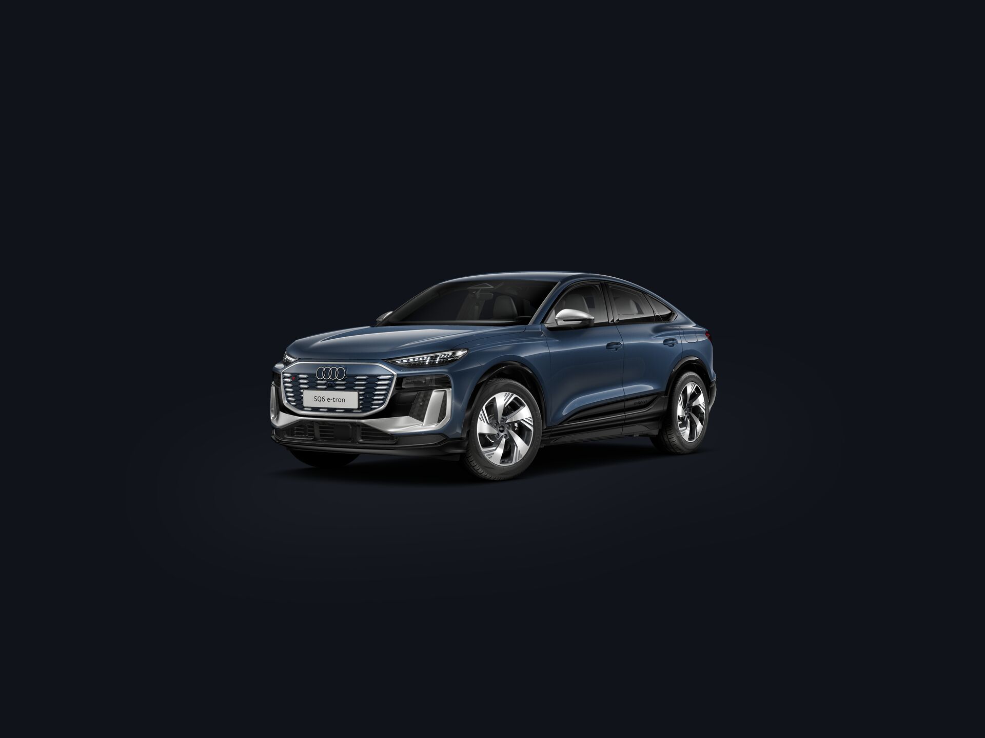 SQ6 Sportback e-tron 3/4 front