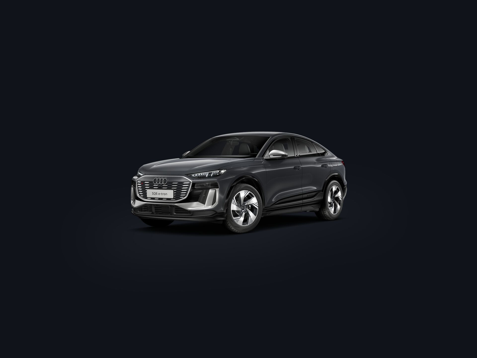 SQ6 Sportback e-tron 3/4 front