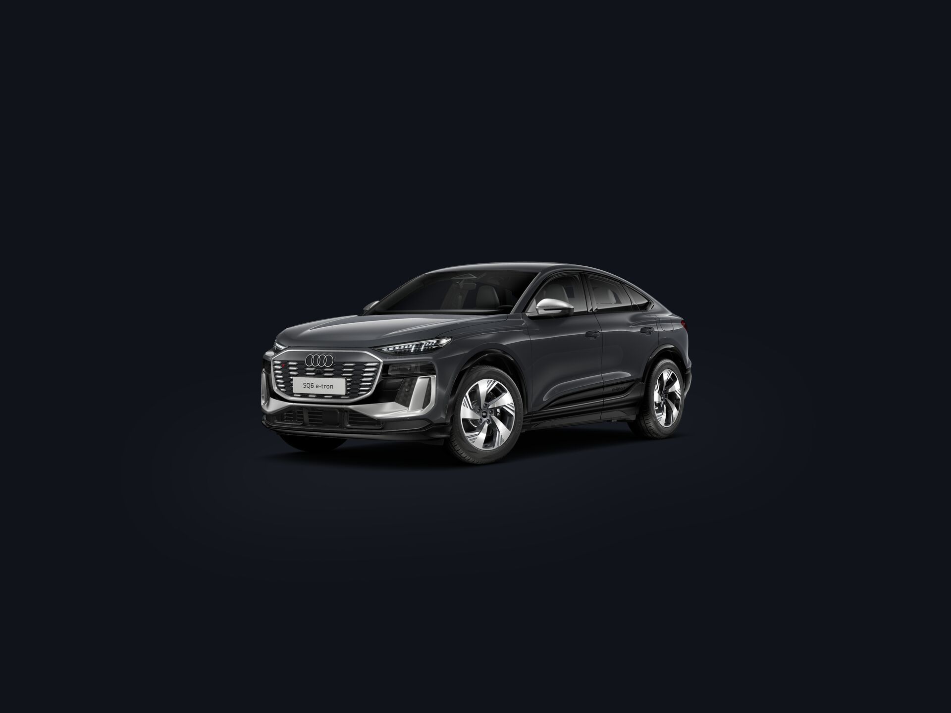 SQ6 Sportback e-tron 3/4 front