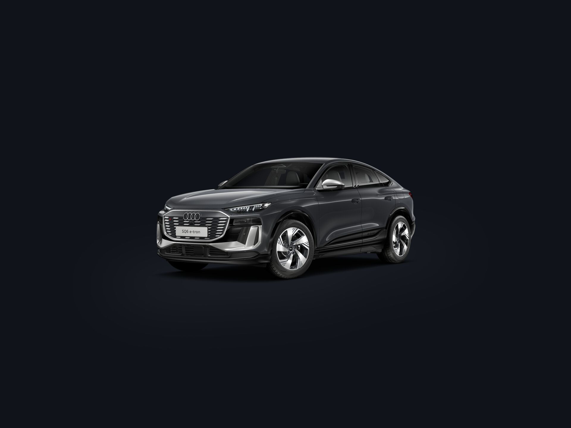 SQ6 Sportback e-tron 3/4 front