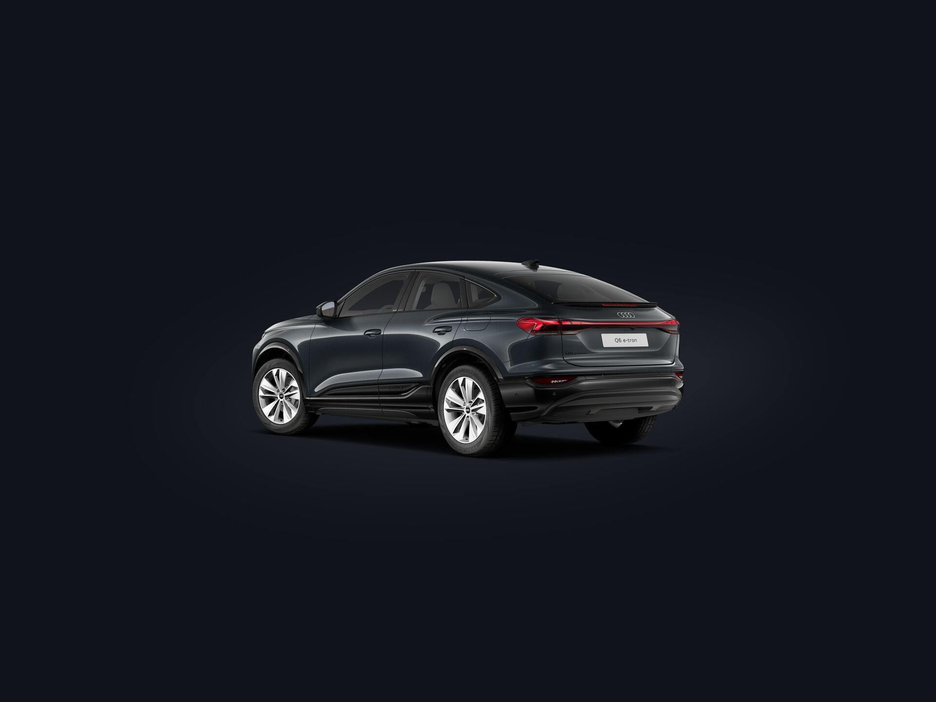 Q6 Sportback e-tron 3/4 rear