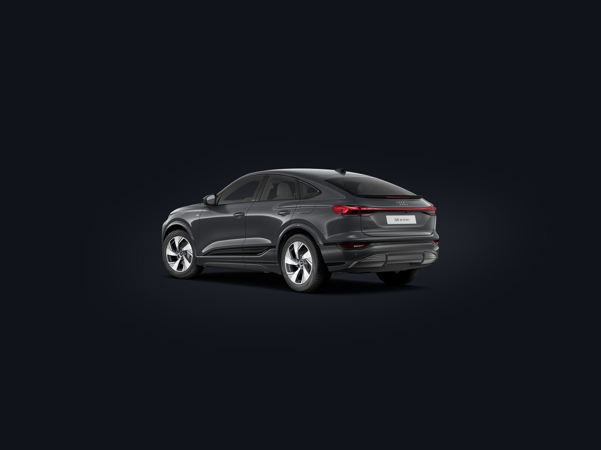 Q6 Sportback e-tron 3/4 rear