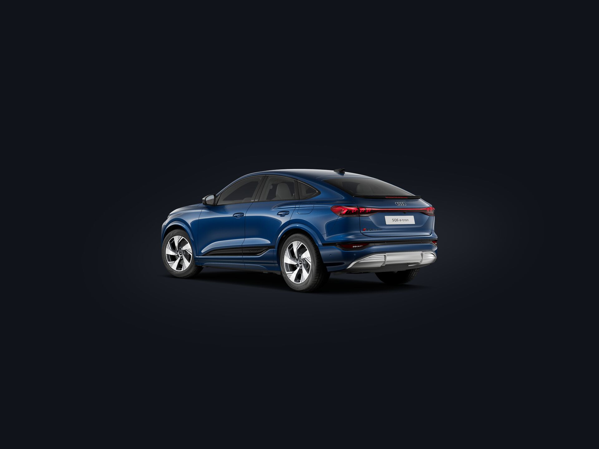 SQ6 Sportback e-tron 3/4 rear
