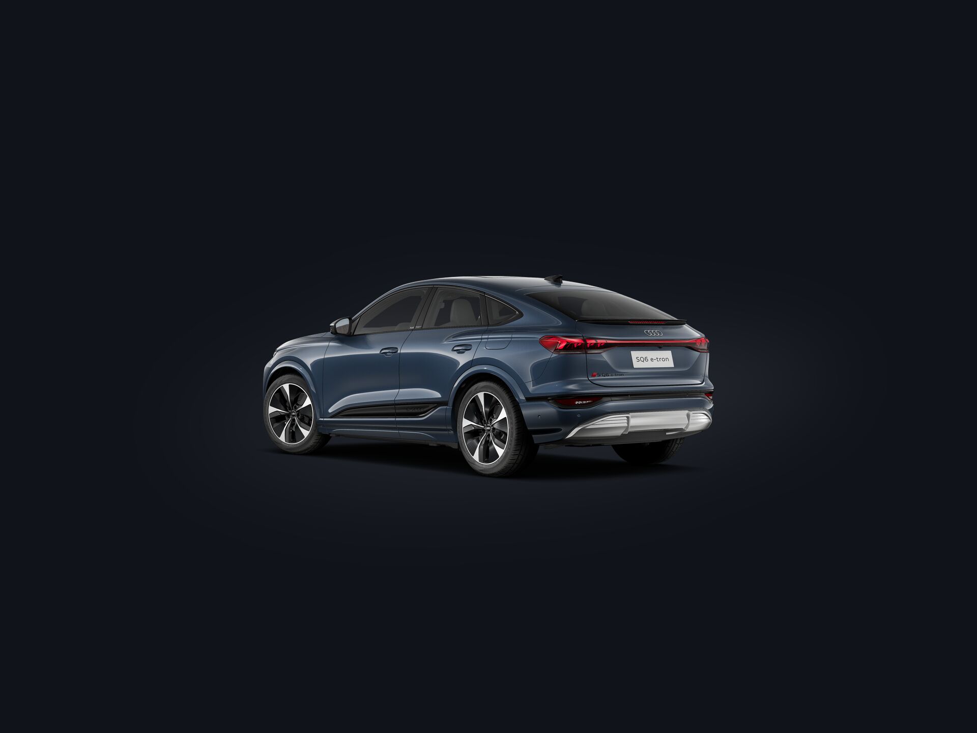 SQ6 Sportback e-tron 3/4 rear
