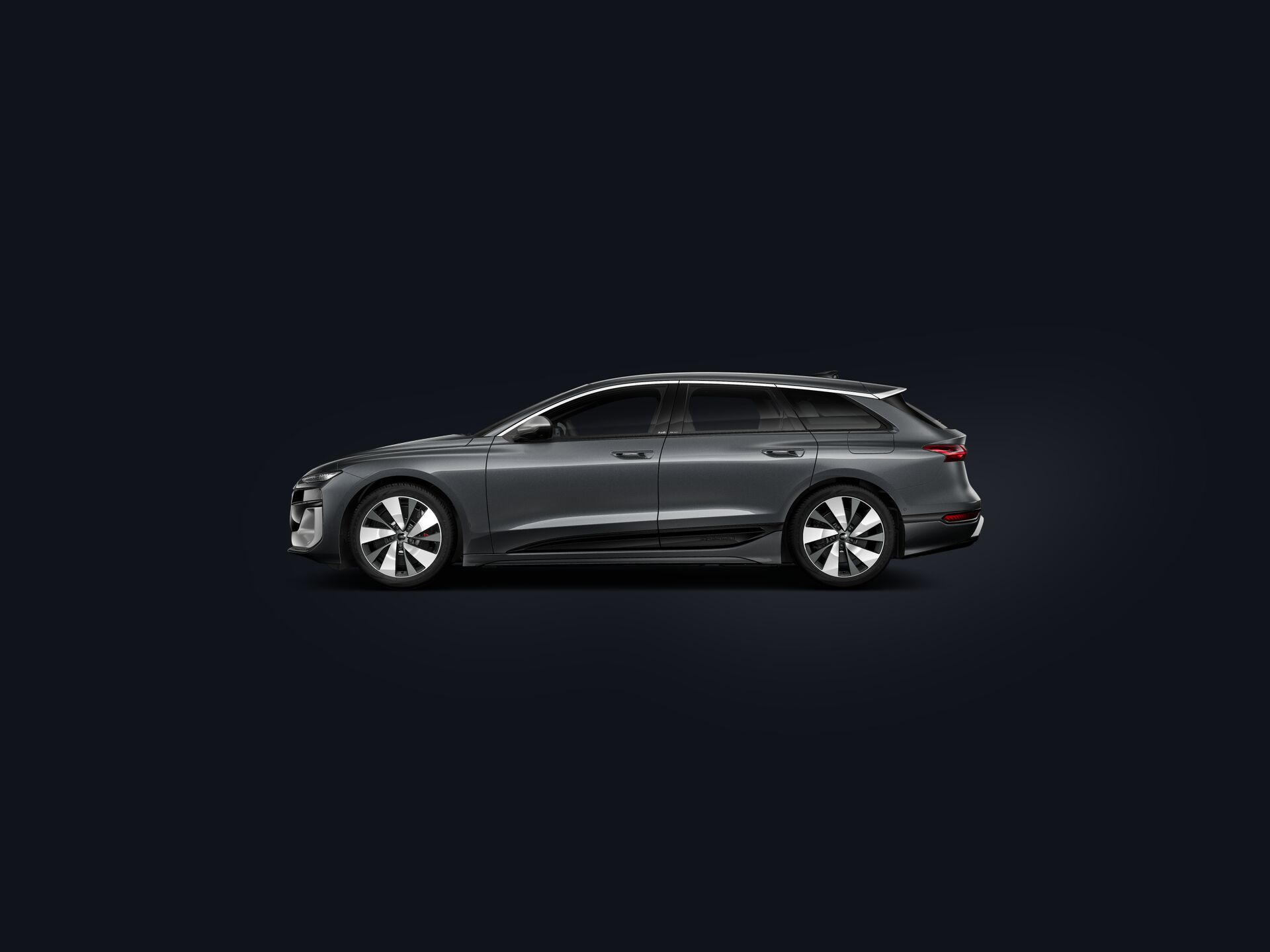S6 Avant e-tron side