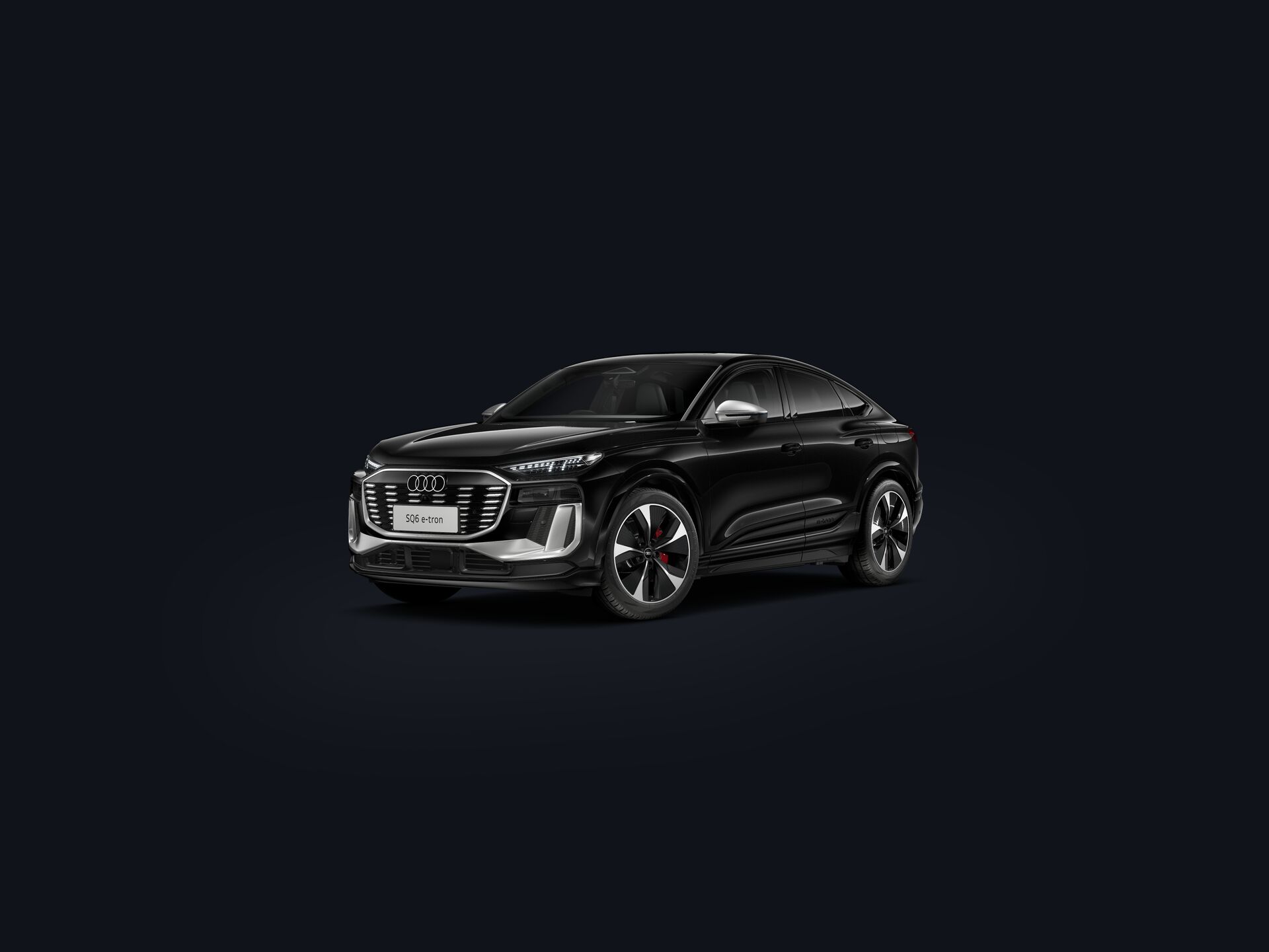 SQ6 Sportback e-tron 3/4 front