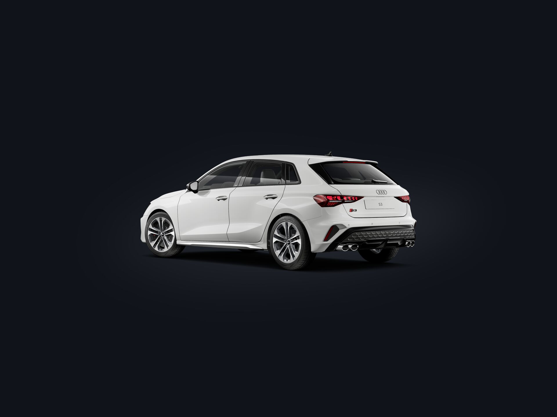 S3 Sportback 3/4 rear