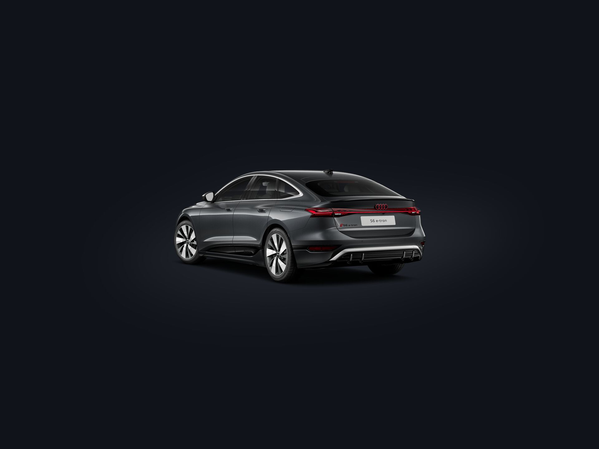 S6 Sportback e-tron 3/4 rear