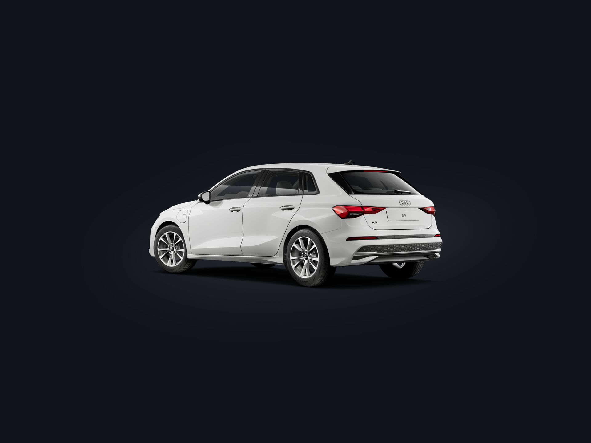 A3 Sportback e-hybrid 3/4 rear