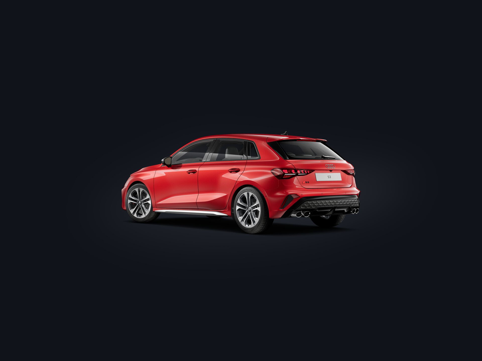 S3 Sportback  3/4 rear