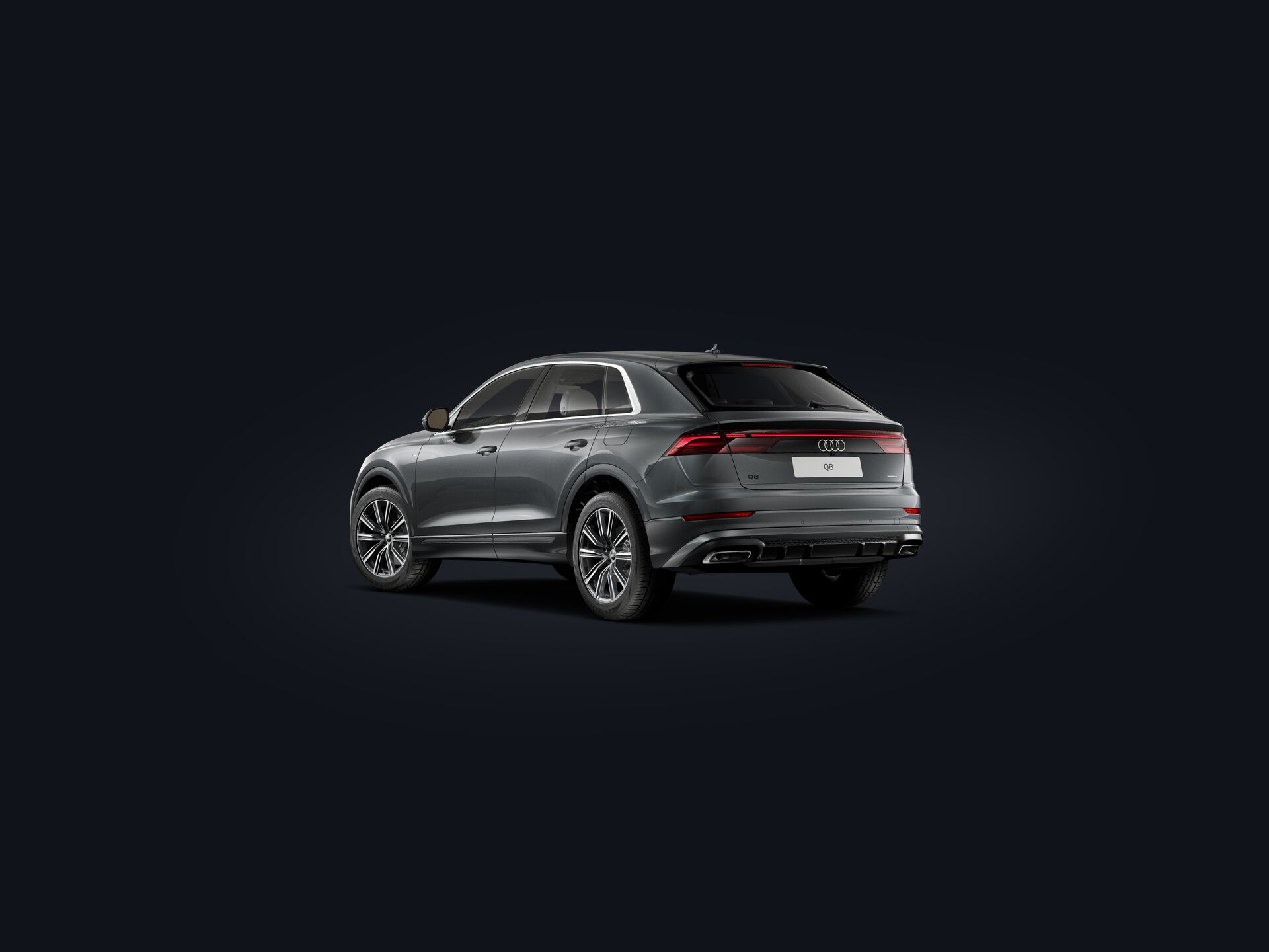 Q8 TFSI e 3/4 rear